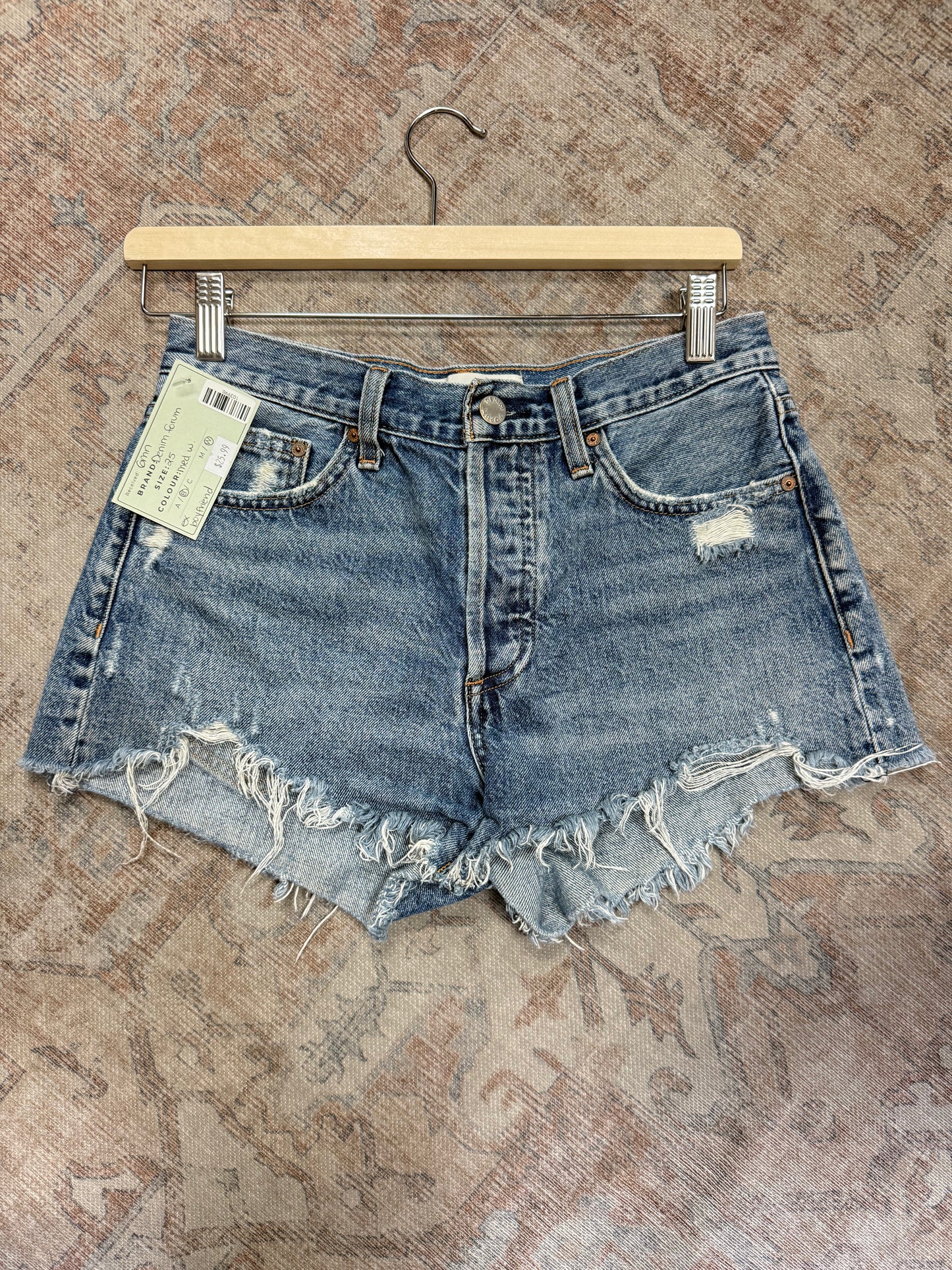 Denim Forum Ex Boyfriend Shorts (25)