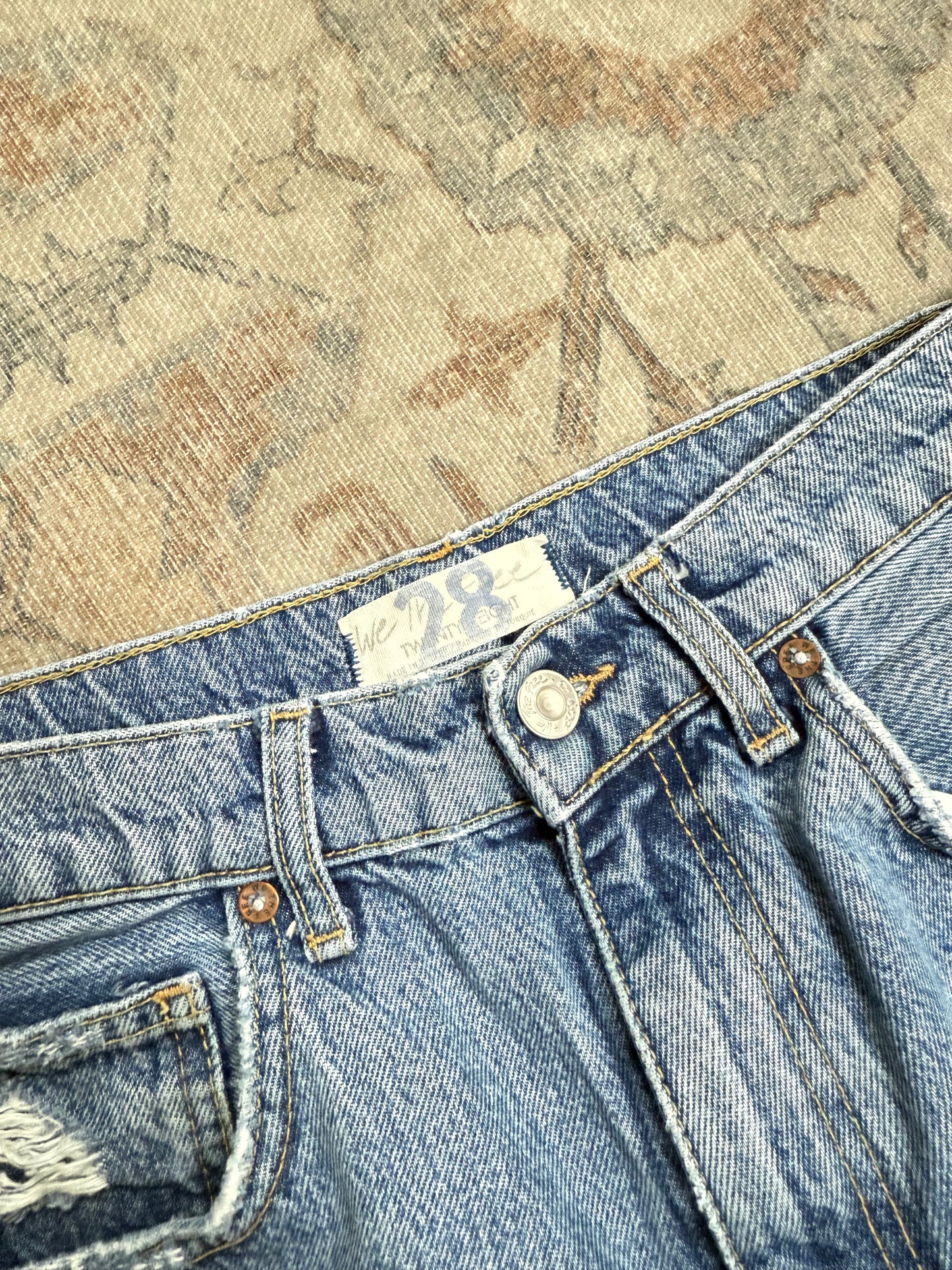 Free People Lita Straight HR Jeans (28x26)
