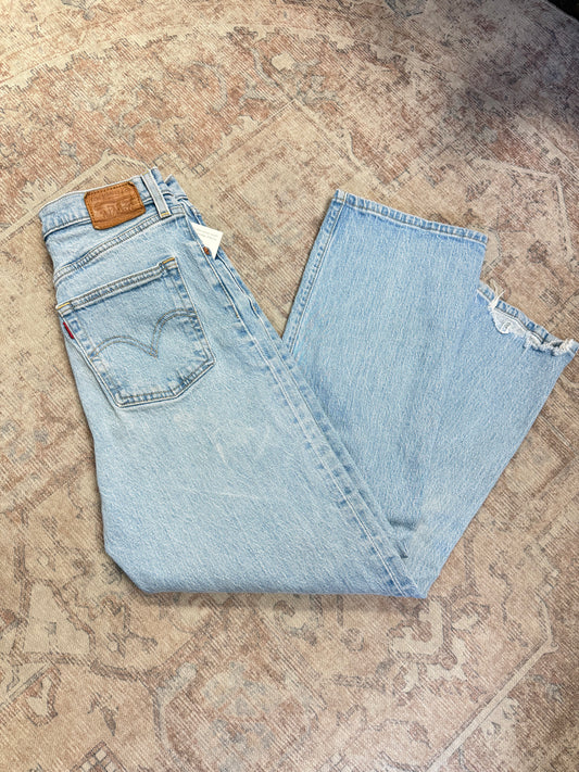 Levi’s Ribcage Straight HR Jeans (28x27)