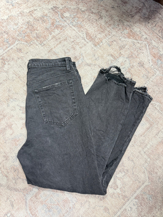 Abercrombie Ankle Straight Ultra HR Jeans (30x27)