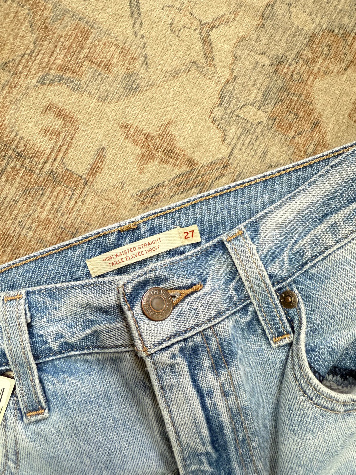 Levi’s Straight HR Jeans (27x31)
