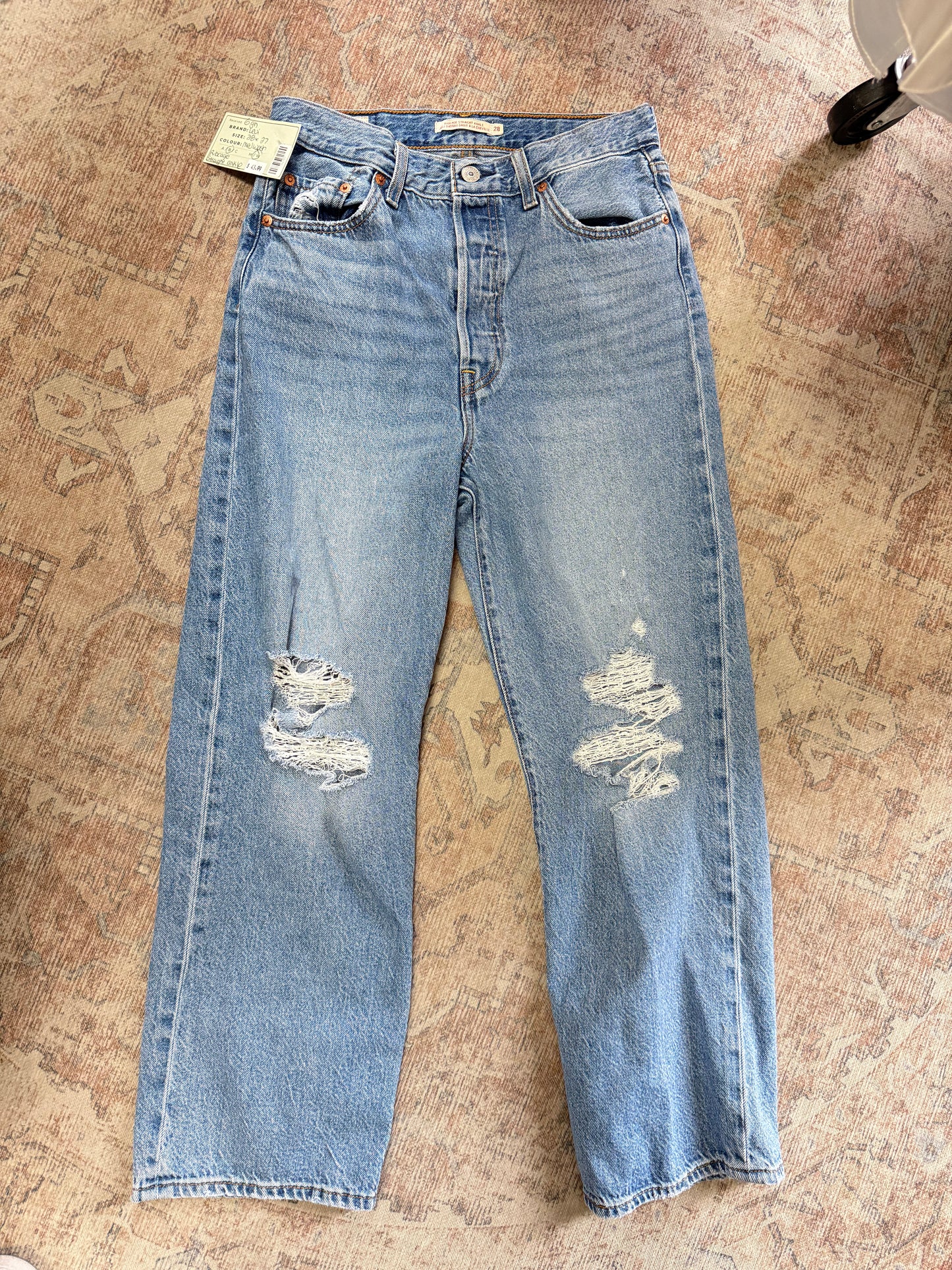Levi’s Ribcage Straight Ankle HR Jeans (28x27)