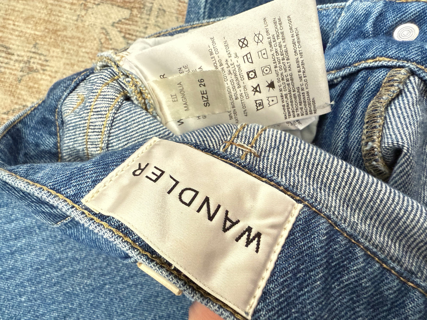 Wandler Wide Leg HR Jeans (26x32)
