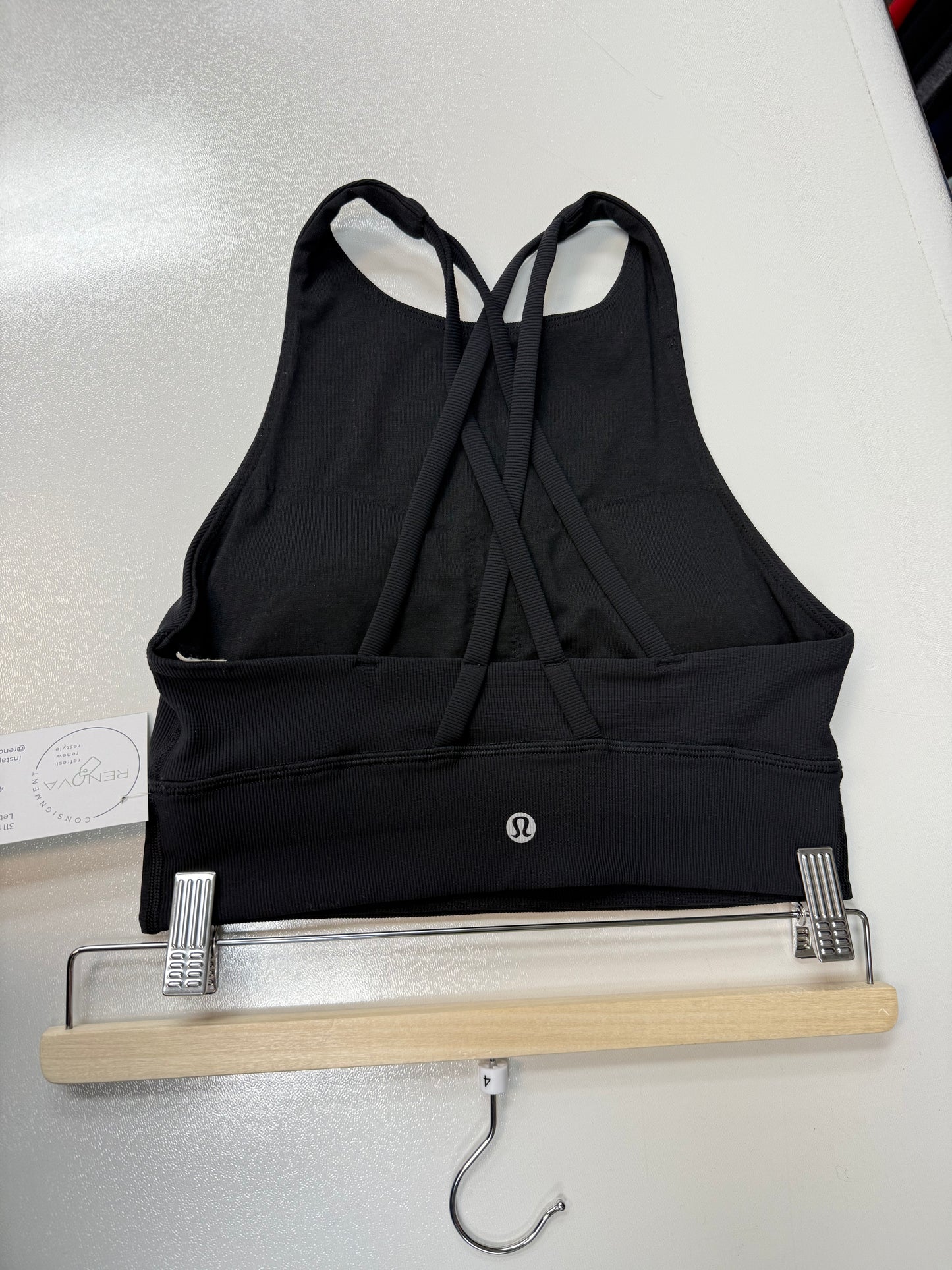 Lululemon Energy High Neck Longline Ribbed Bra B-D (4)