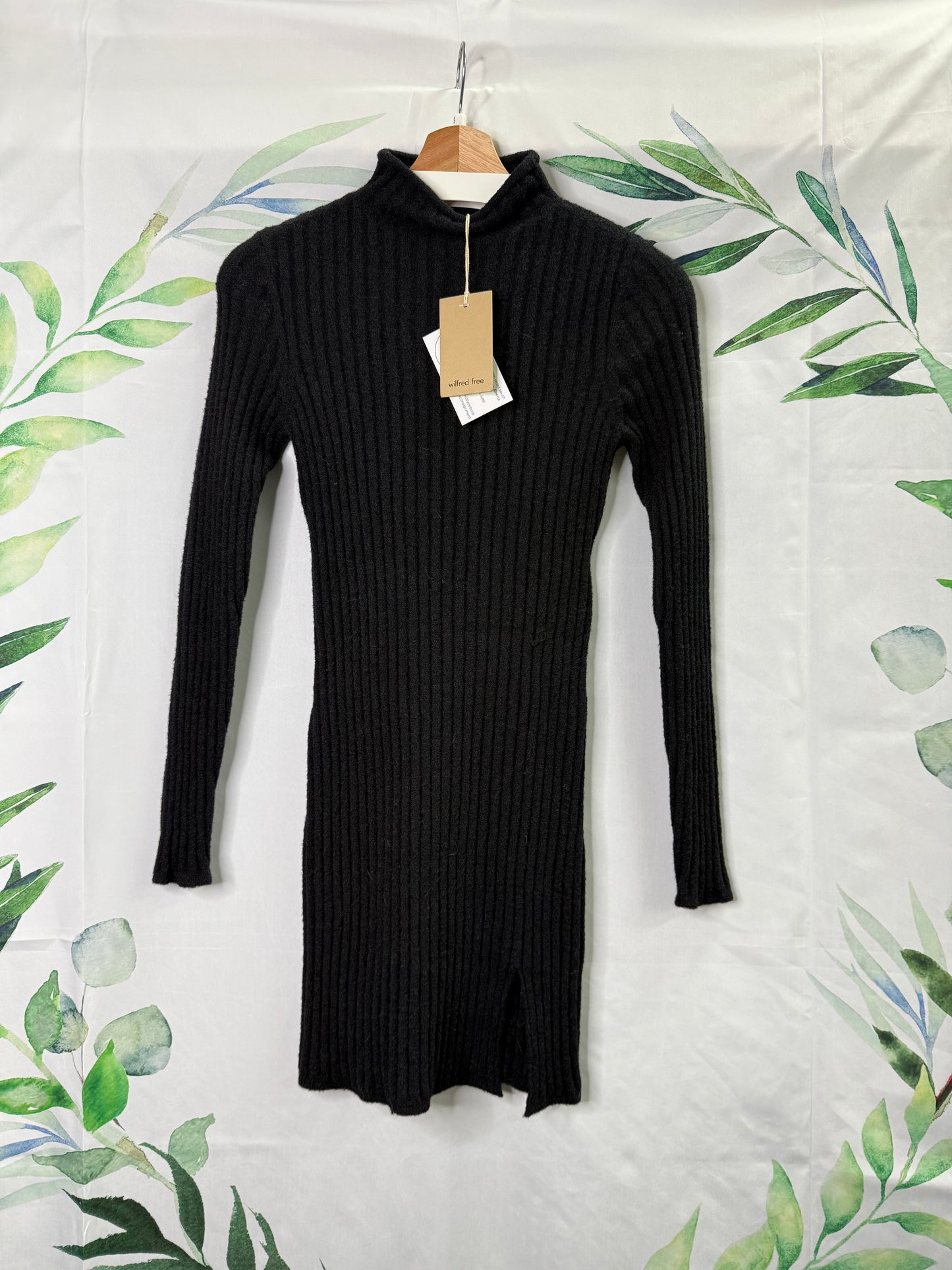 Aritzia Wilfred Hush Knit Station Dress (XS)