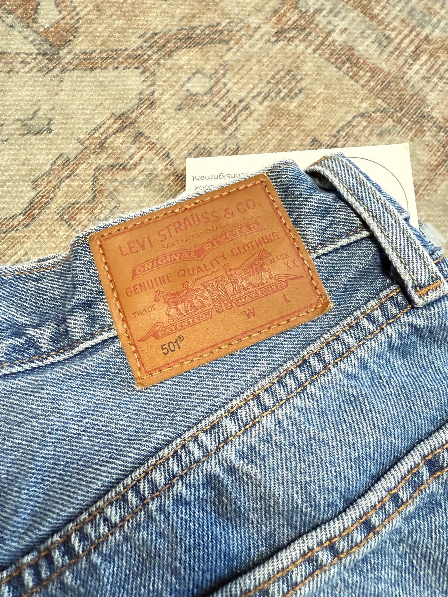 Levi 501 HR Jeans (27x26)