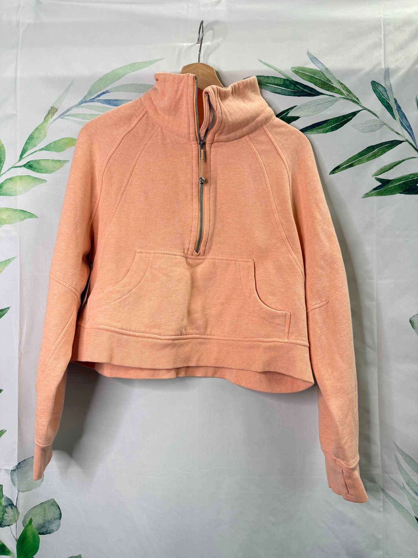 Lululemon Scuba Oversized Half Zip Funnel Hoodie (M/L)