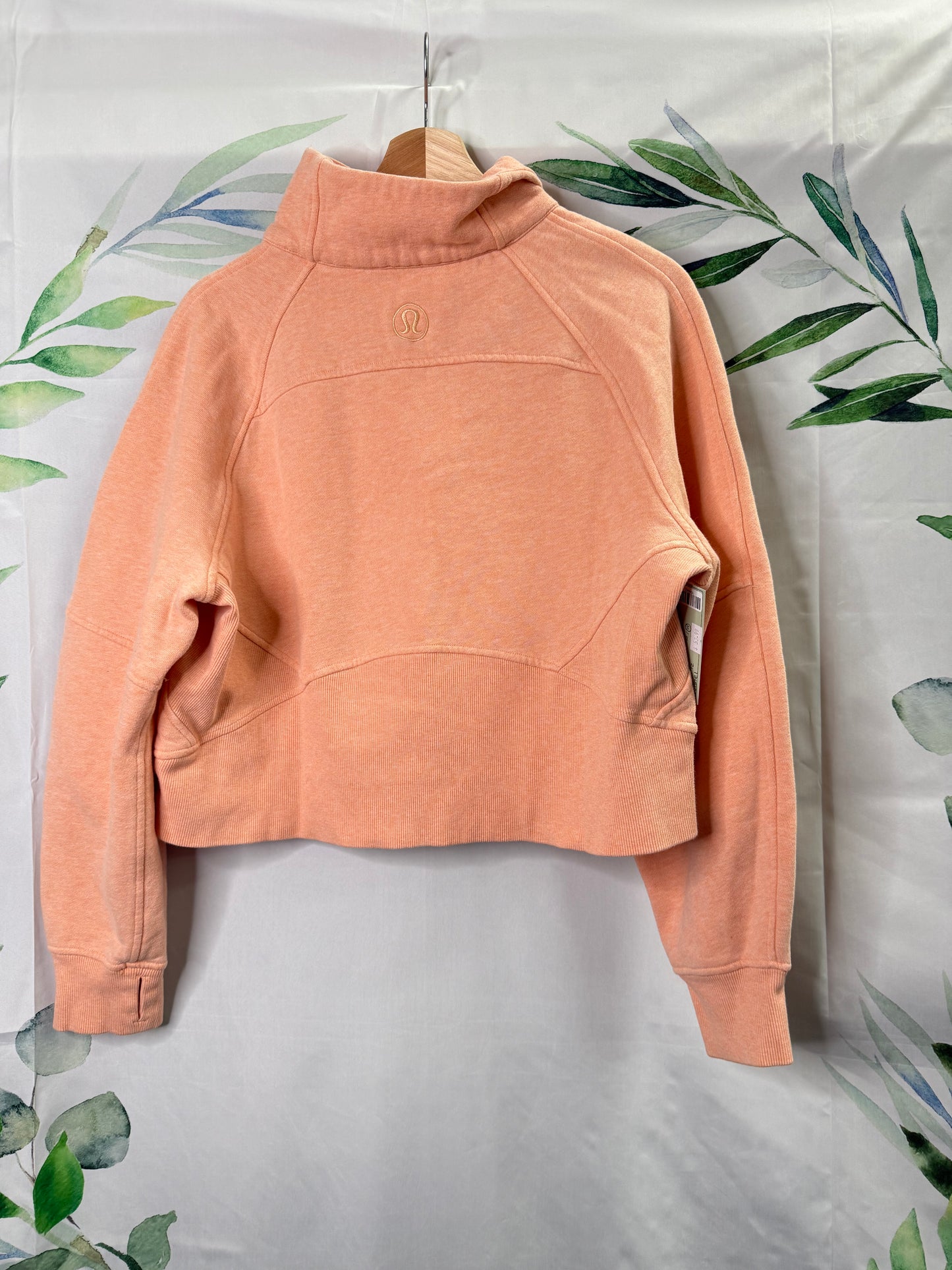Lululemon Scuba Oversized Half Zip Funnel Hoodie (M/L)
