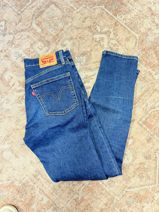 Levi 501 Skinny HR Jeans (26x30)