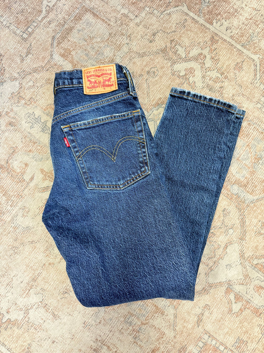 Levi 501 Skinny HR Jeans (24x28)