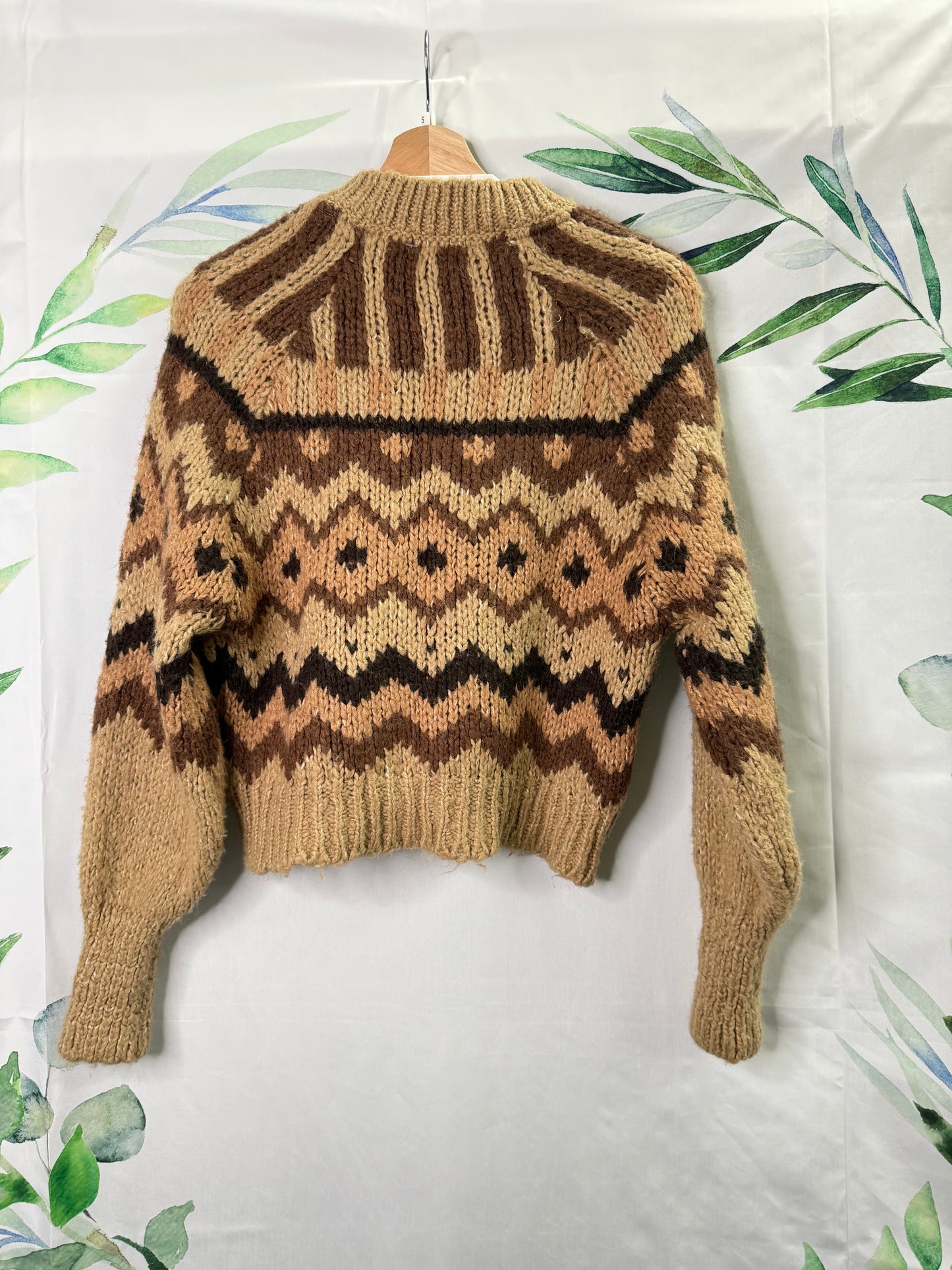 Anthropologie Geo Knit Pullover (XS)