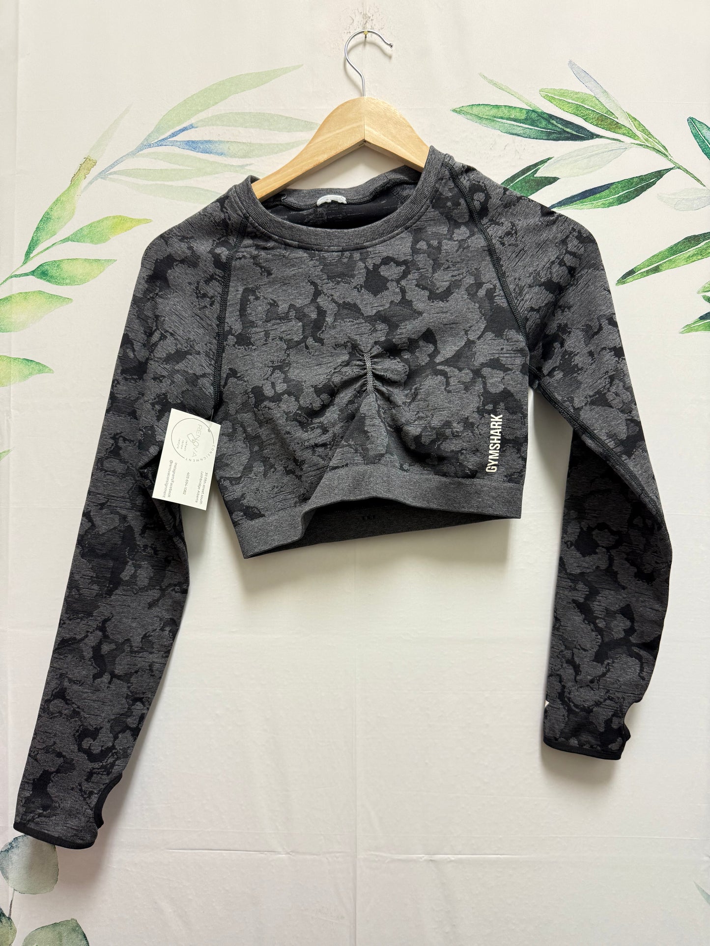 Gymshark Seamless Cropped Longsleeve (M)