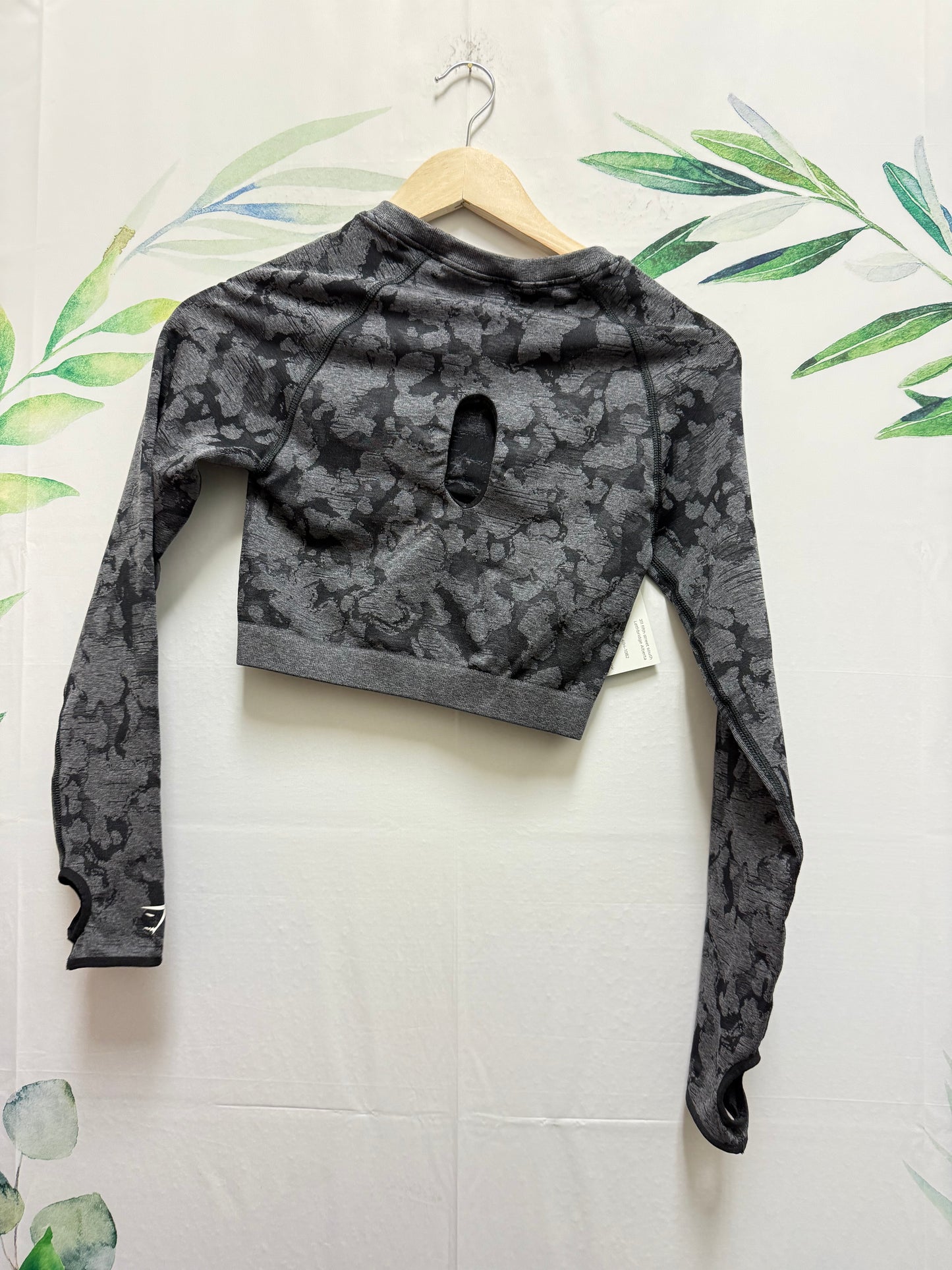 Gymshark Seamless Cropped Longsleeve (M)