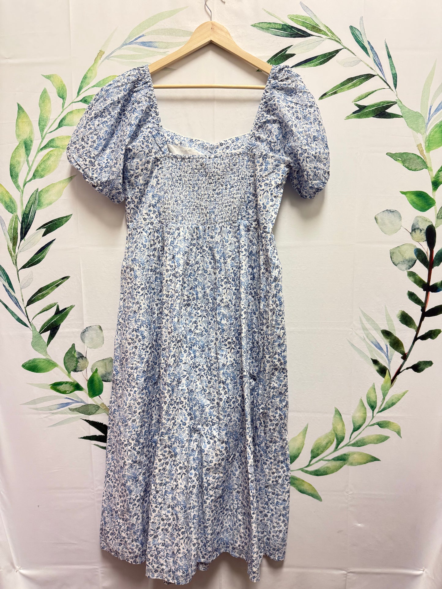 Abercrombie Emerson Puff Sleeve Dress (XL)