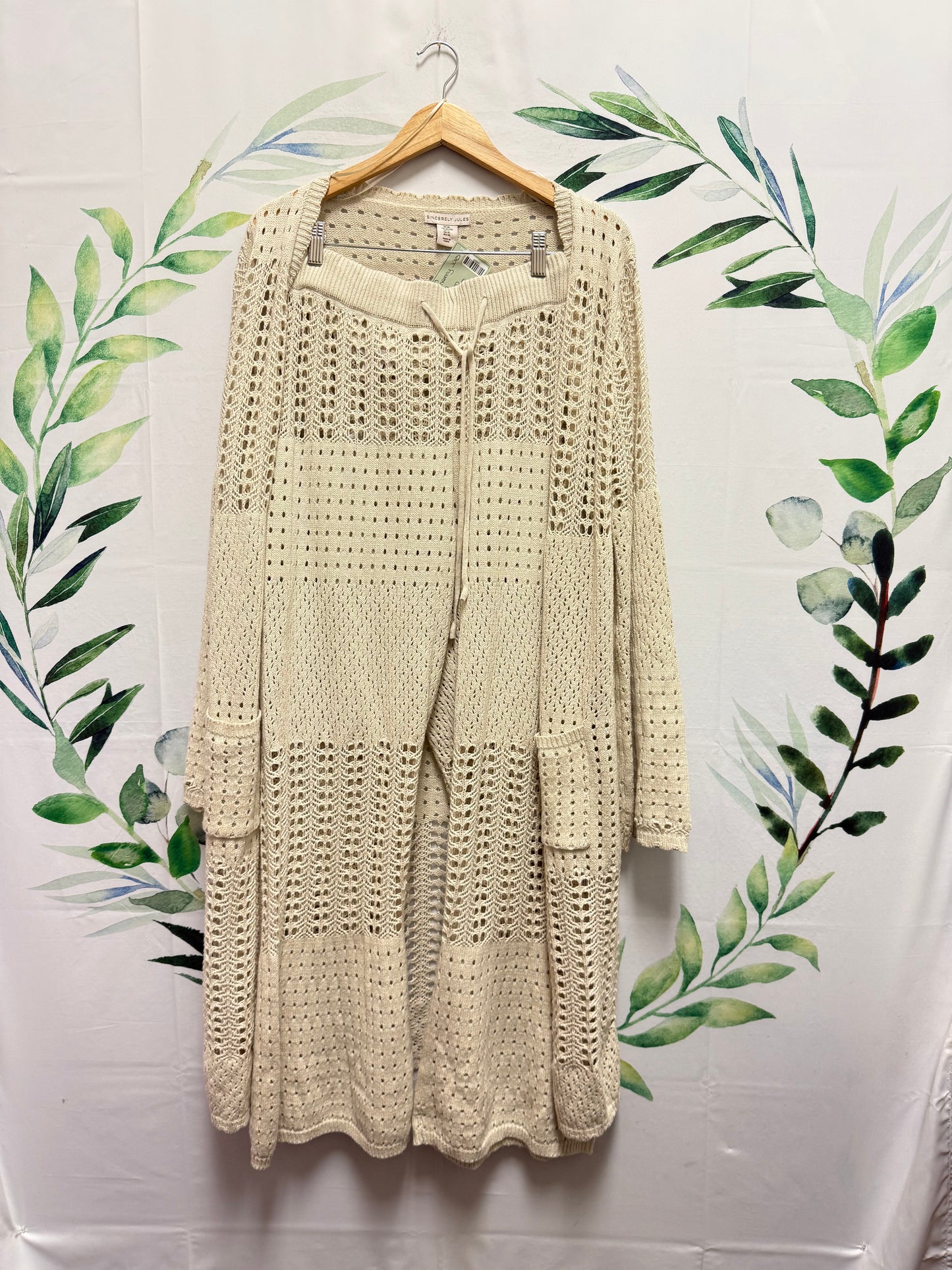 Sincerely Jules 2 Pc Knit Set (XL)