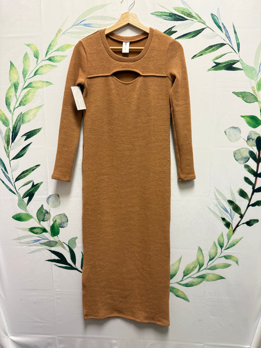 Smash & Tess Zoe Cut Out Midi Dress (2XS)