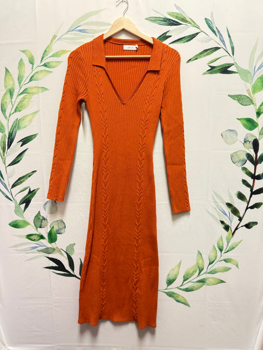 Greylin Polo Knit Dress (S)