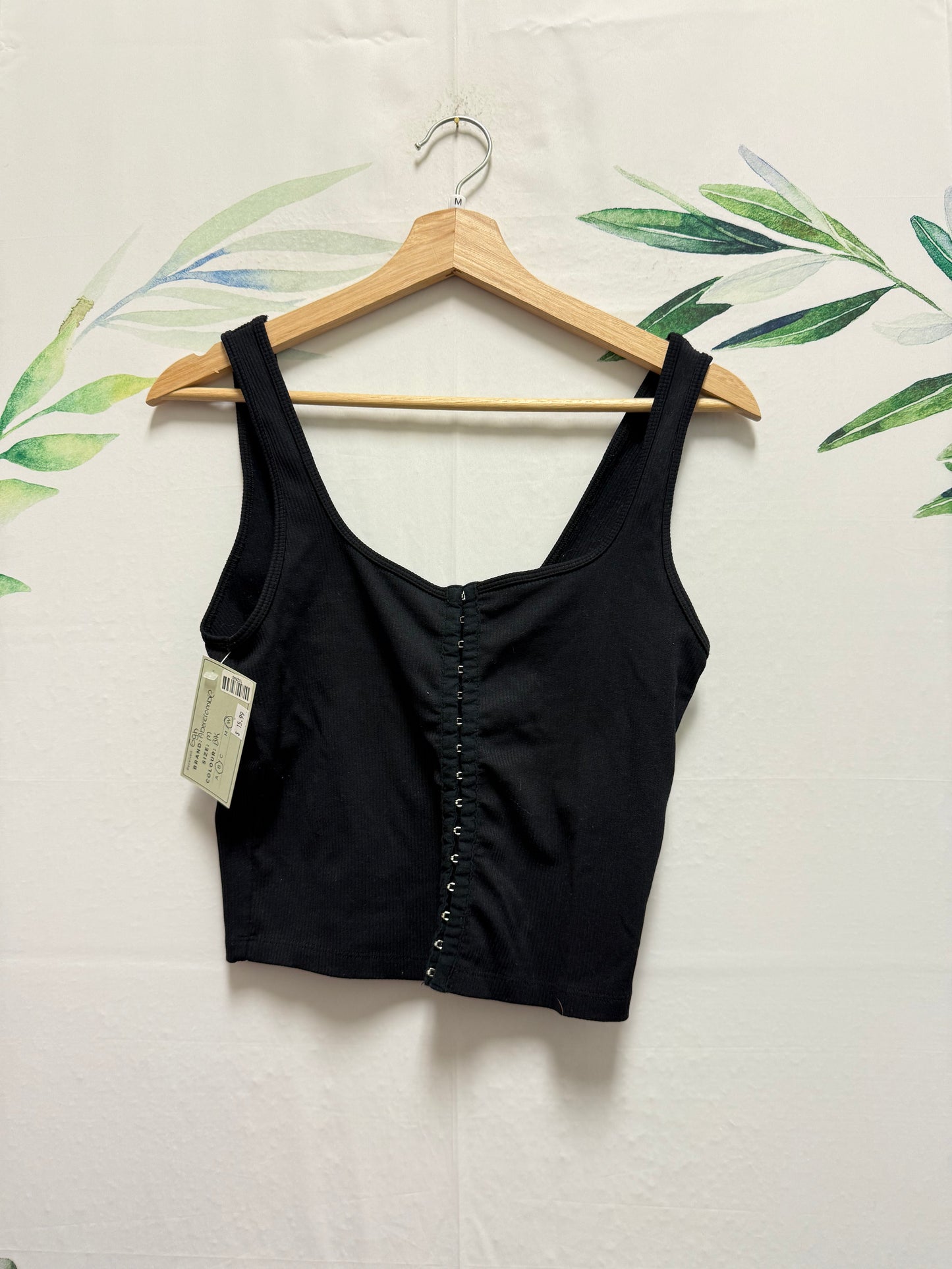 Abercrombie Soft Clasp Front Tank (M)