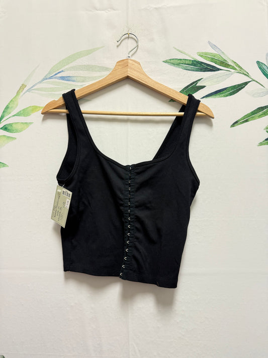 Abercrombie Soft Clasp Front Tank (M)