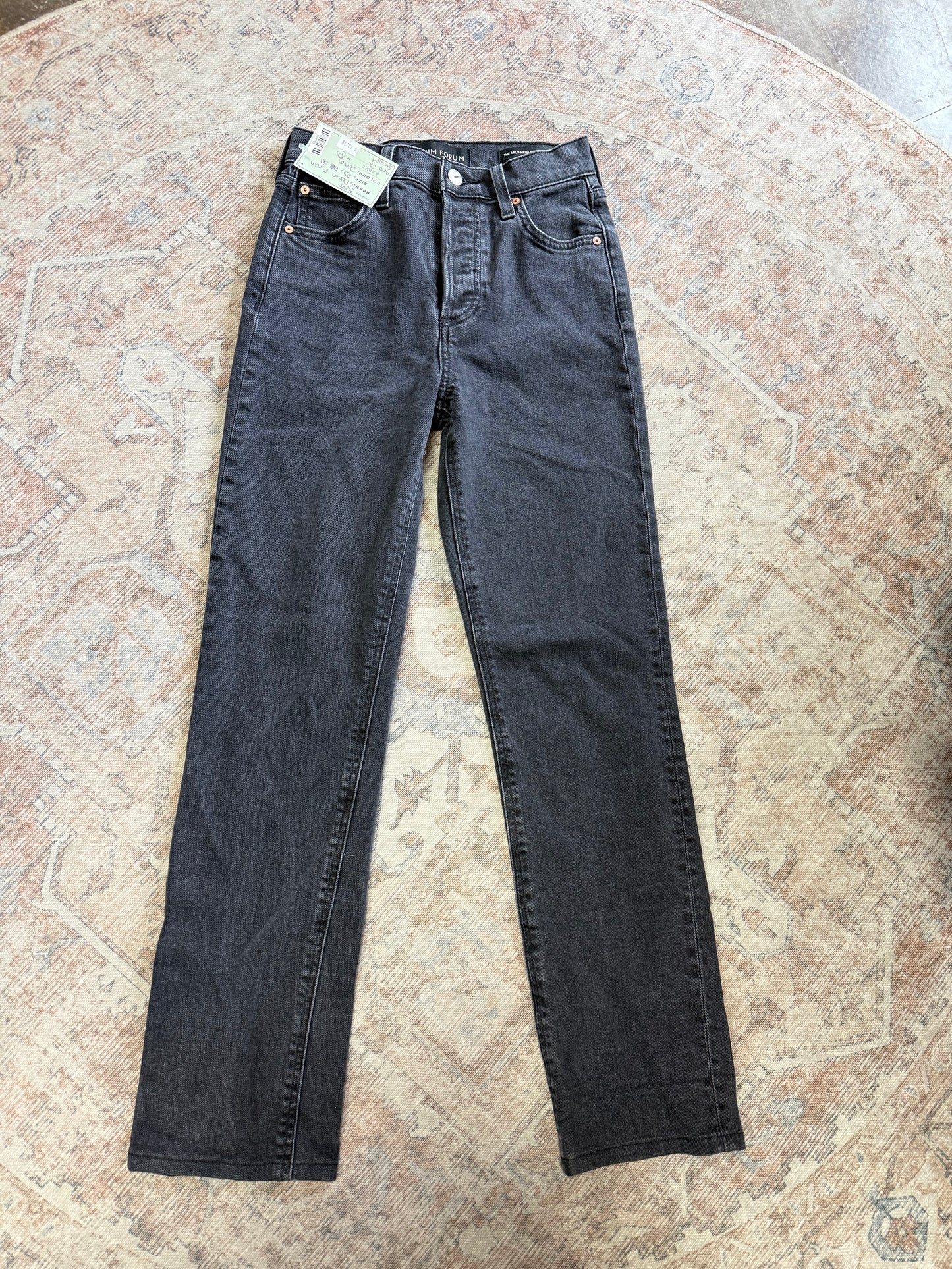 Denim Forum Arlo Straight HR Jeans (23x30)