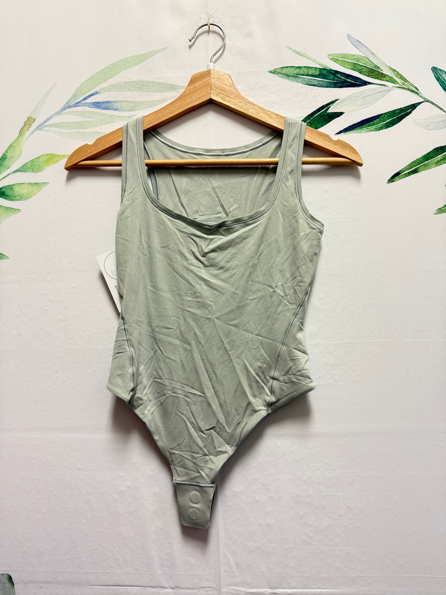 Lululemon Wundermost Squareneck Bodysuit (S)