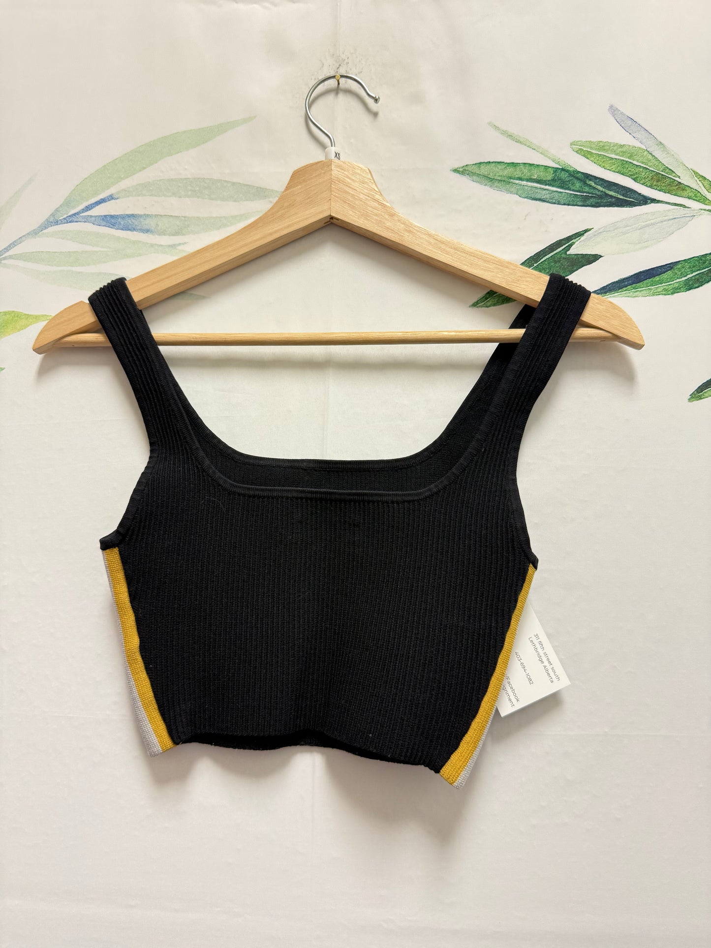 Aritzia Babaton Sculpt Knit Squareneck Tank (XS)