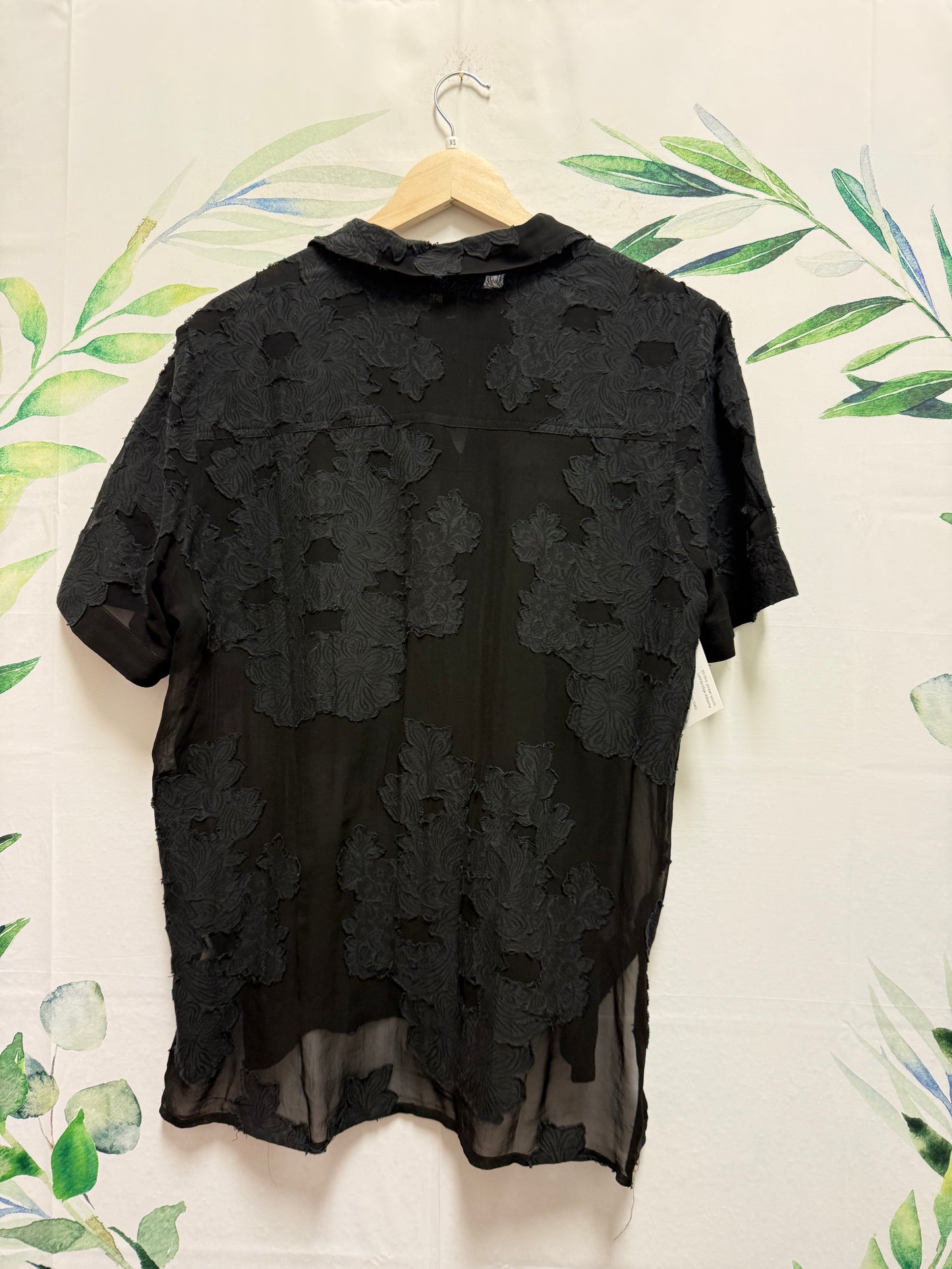 Aritzia Wilfred Atticus Oversized Button Up Tee (XS