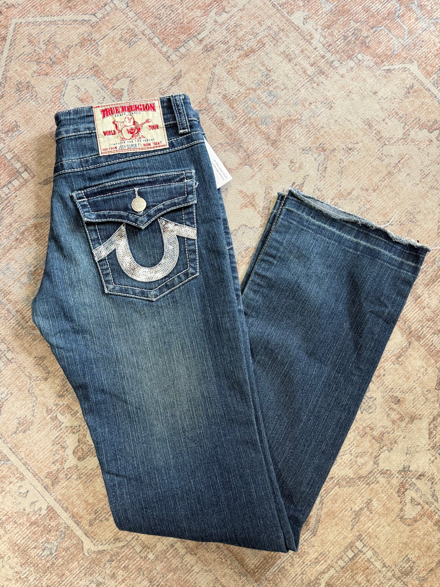 True Religion Straight Leg Jeans (30x34)
