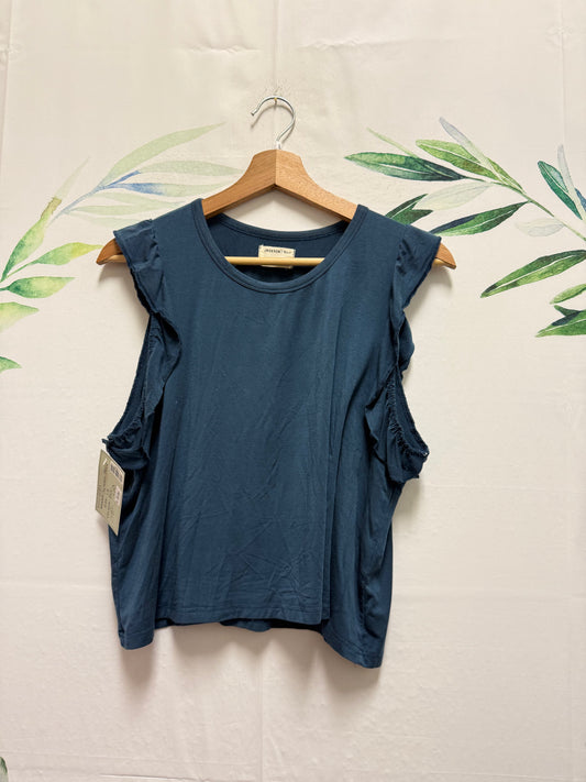 Jackson Rowe Flutter Sleeve Tank (L)