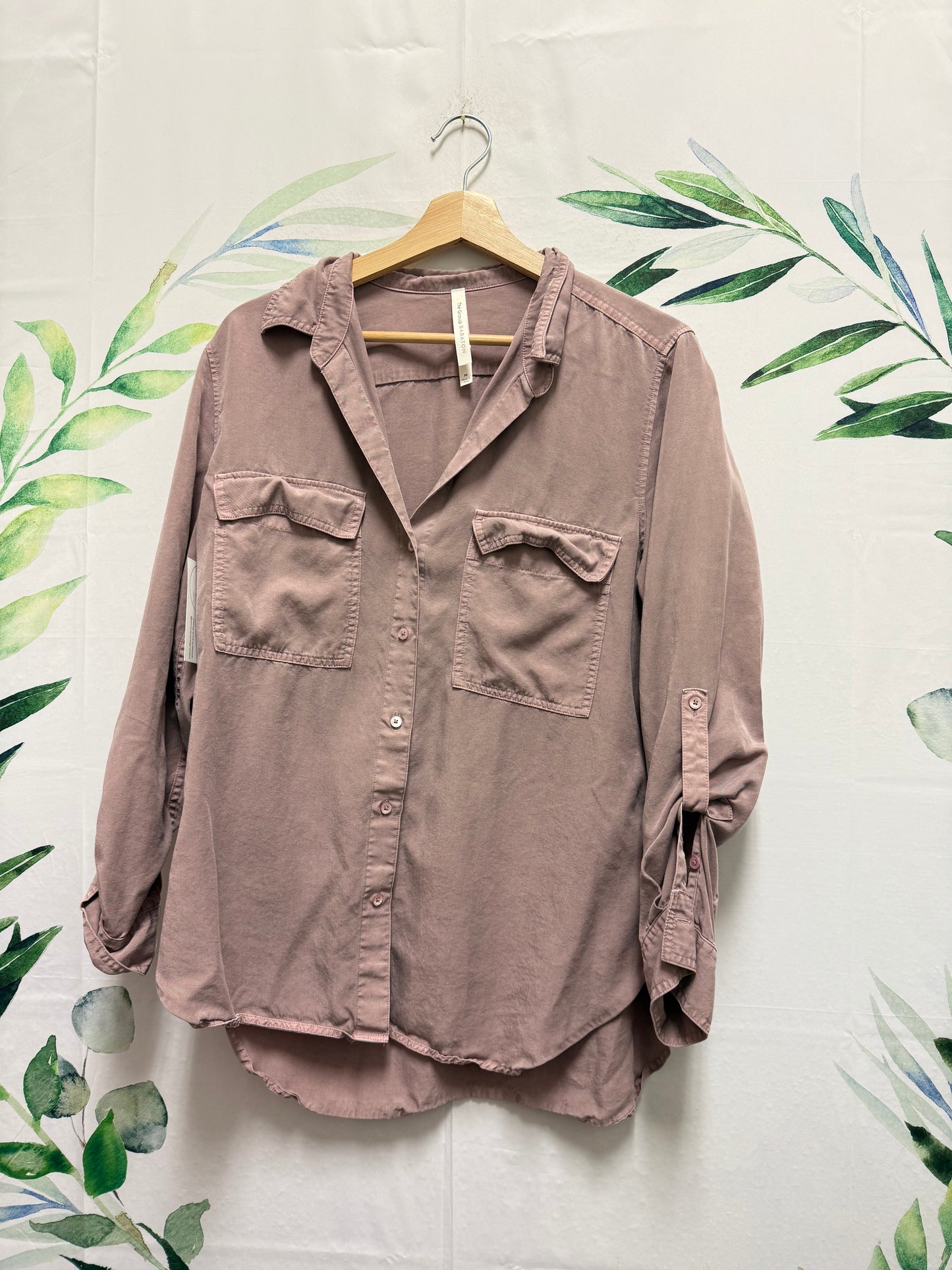Aritzia Babaton Utility Button Up Longsleeve (M)