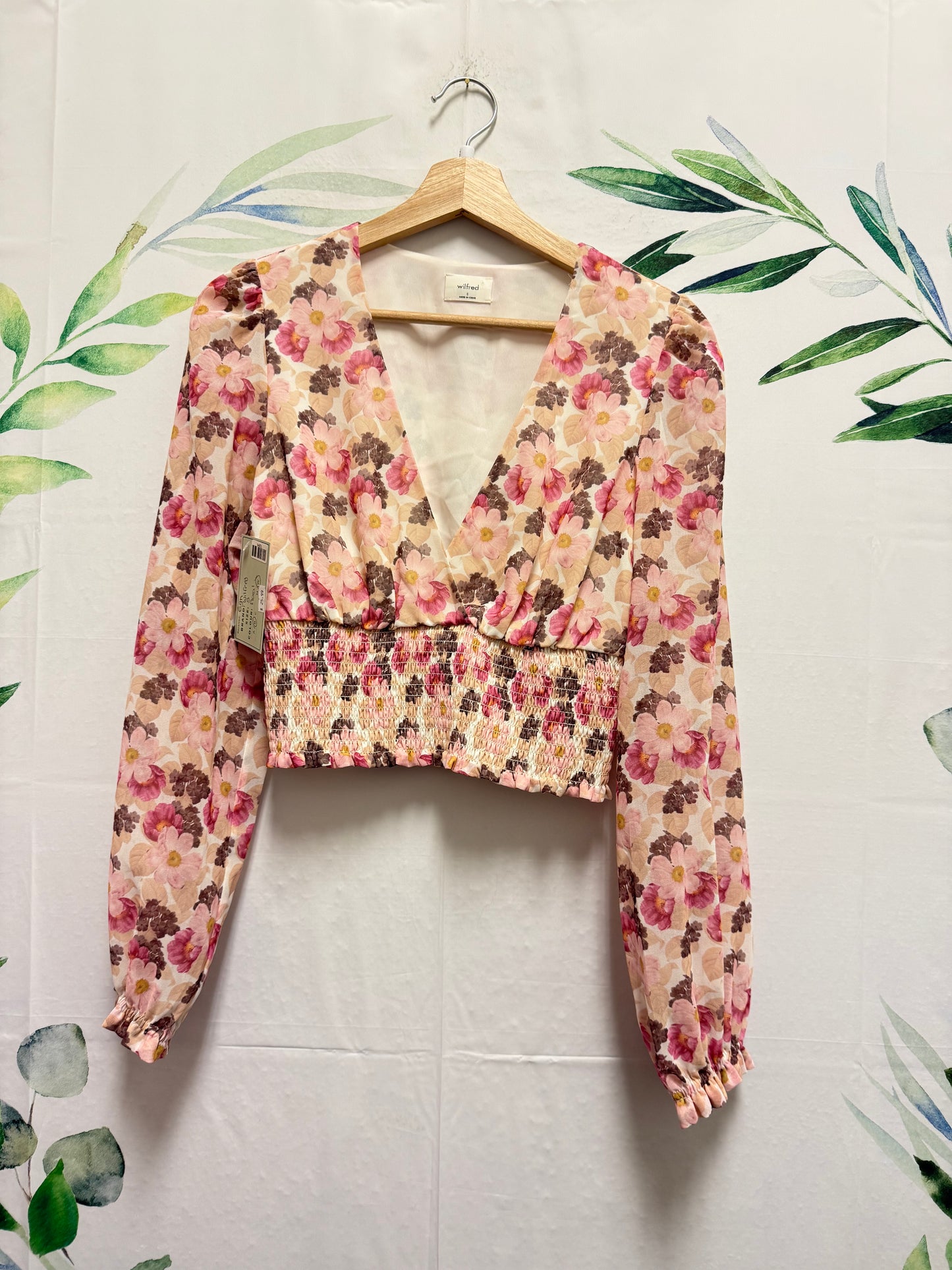 Aritzia Wilfred Wistful Blouse (S)