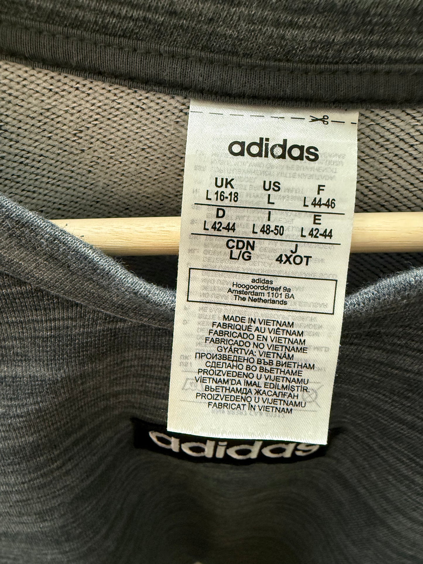 Adidas Cropped Crew (L)