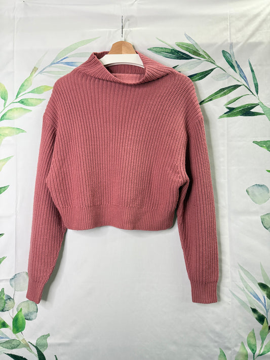 Aritzia Wilfred Montpellier Merino Waist Turtleneck (M)