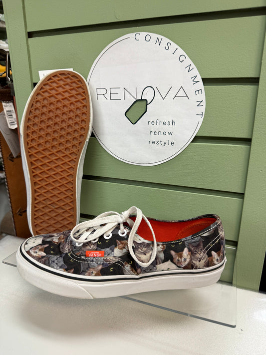 Vans X SPCA Authentics Sneakers (Womens 7.5)