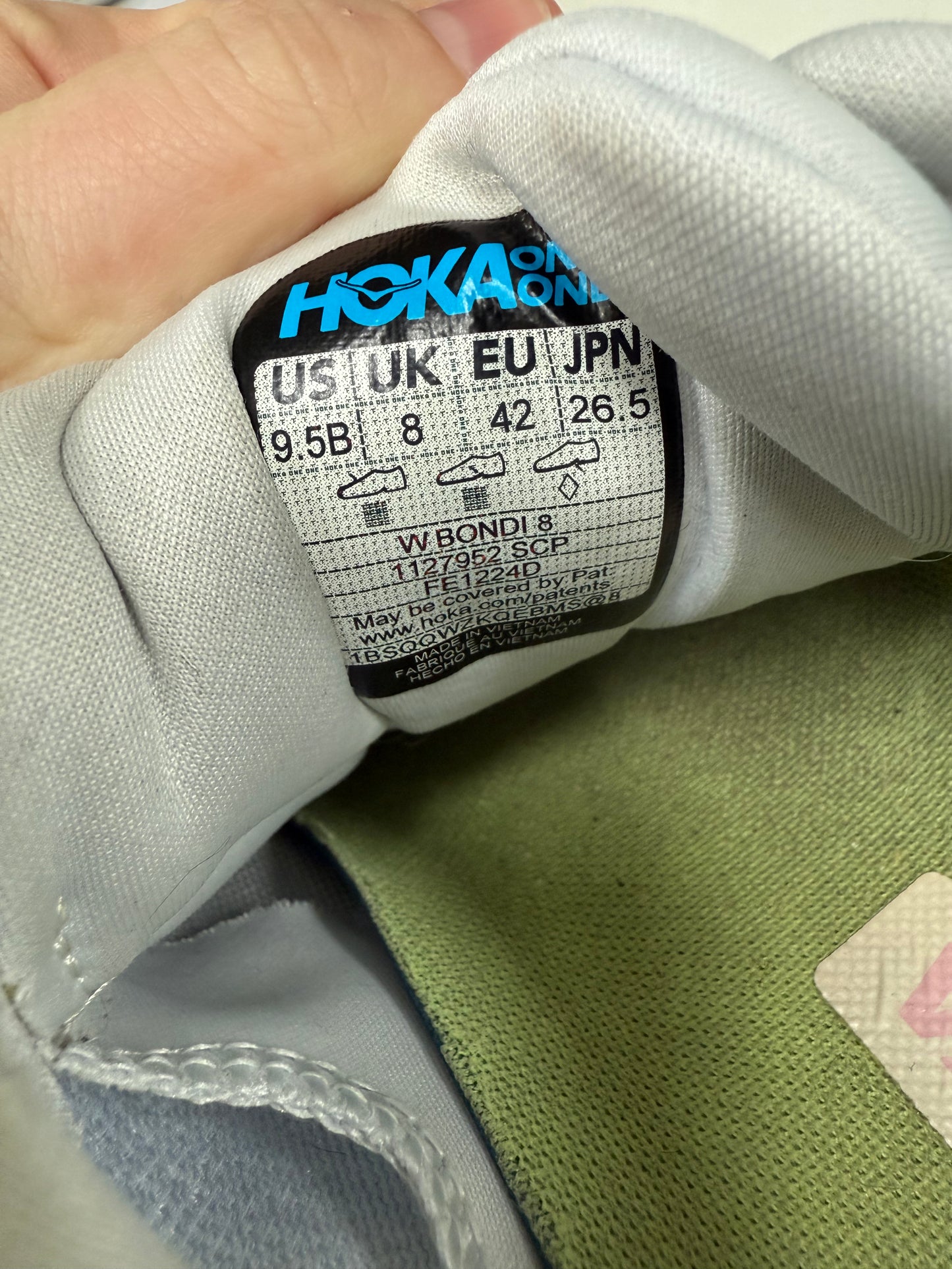 Hoka Bondi 8 Runners (Womens 9.5)