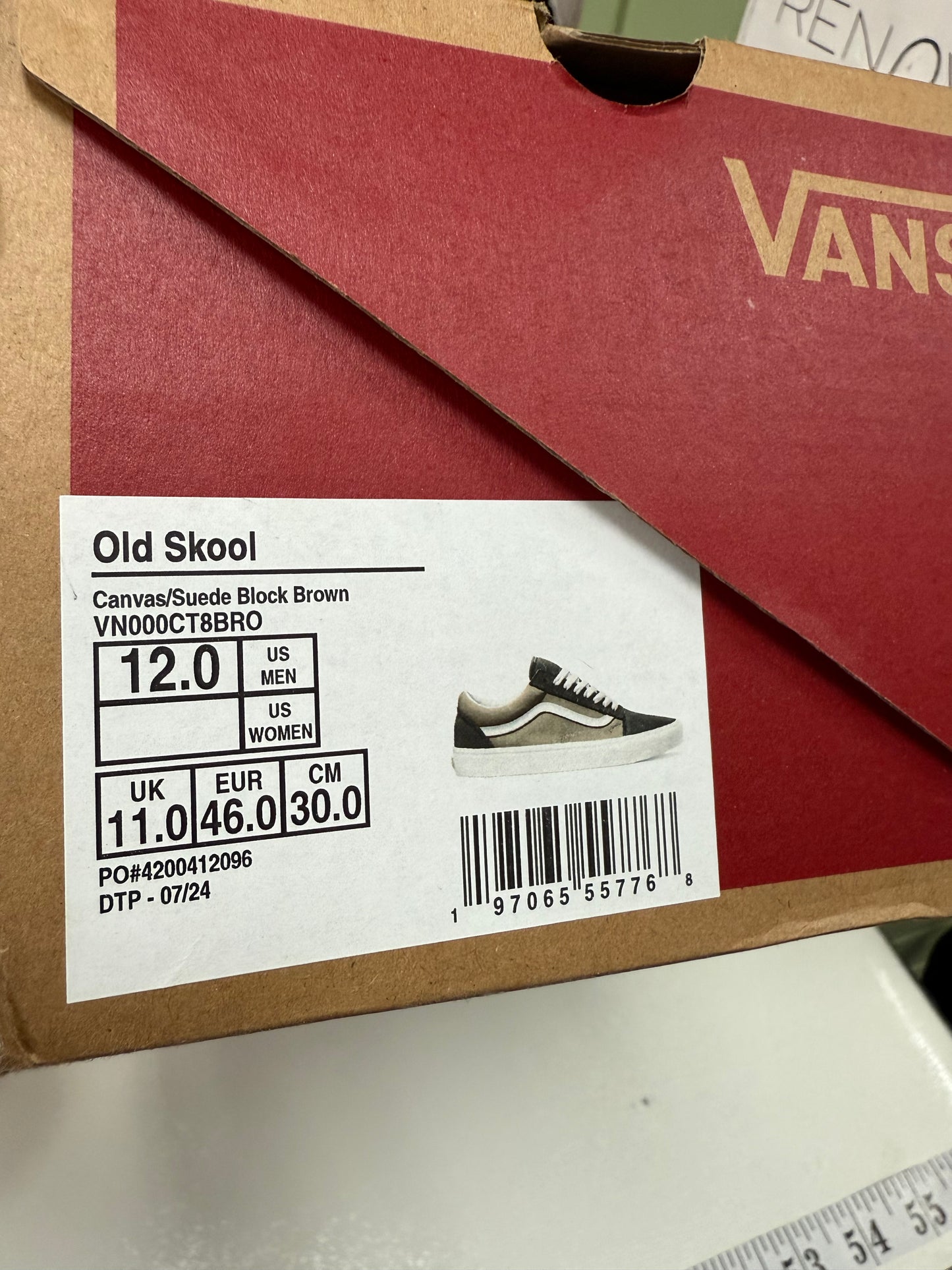 Vans Old Skool Sneakers (Mens 12)