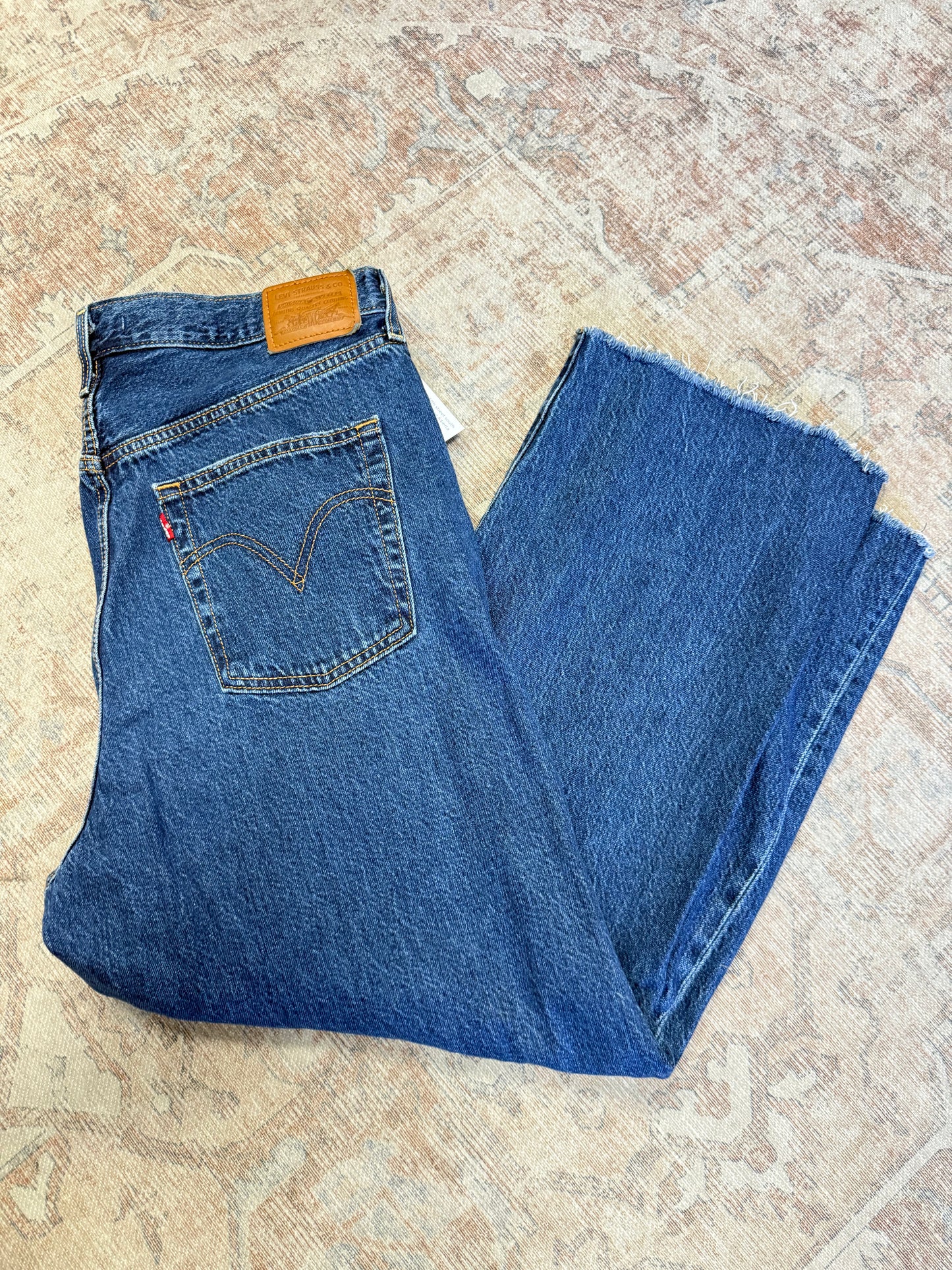 Levi’s Ribcage Straight Ankle HR Jeans (33x27)