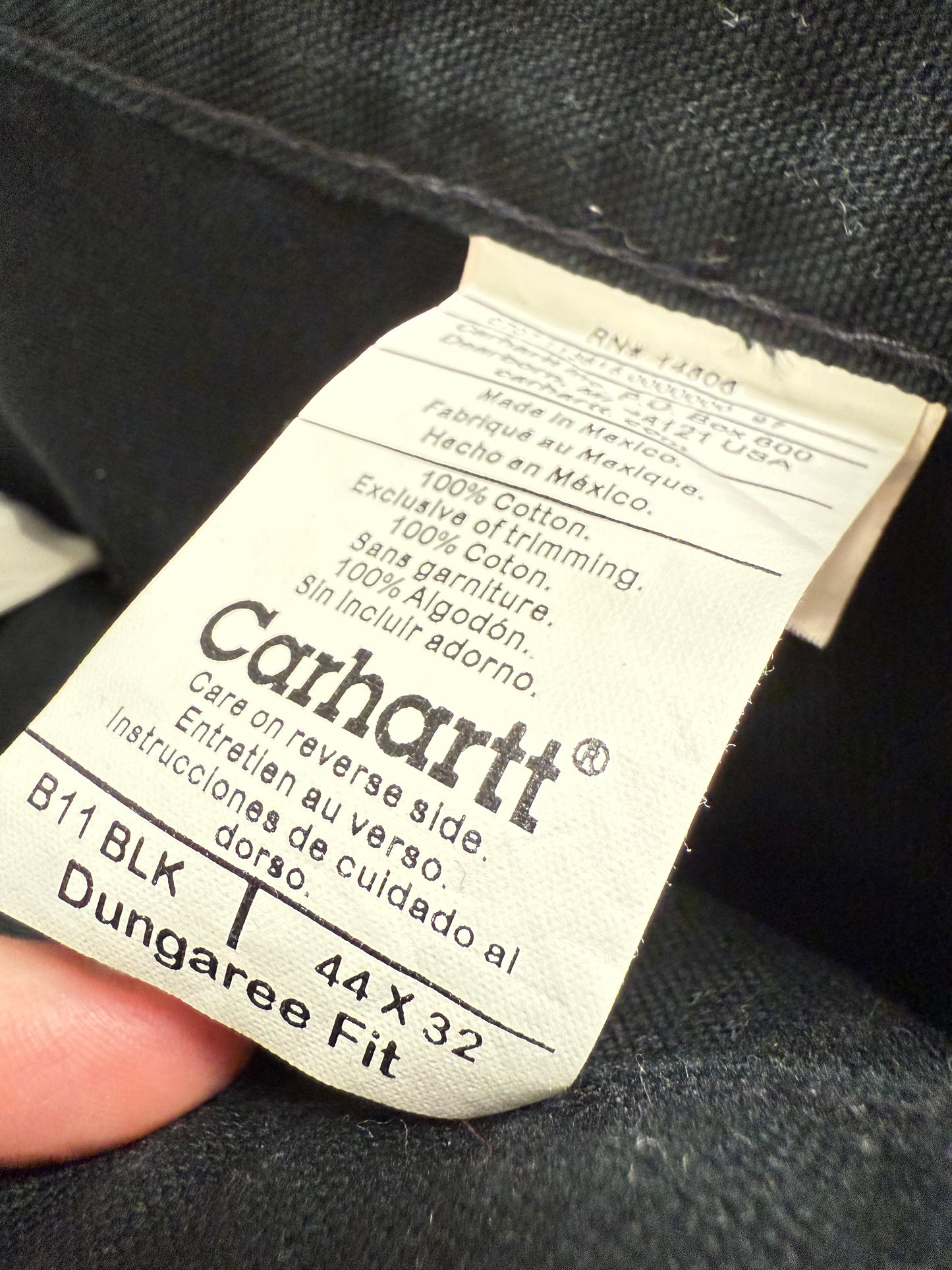 Carhartt Dungaree Fit Work Pant (44x32)