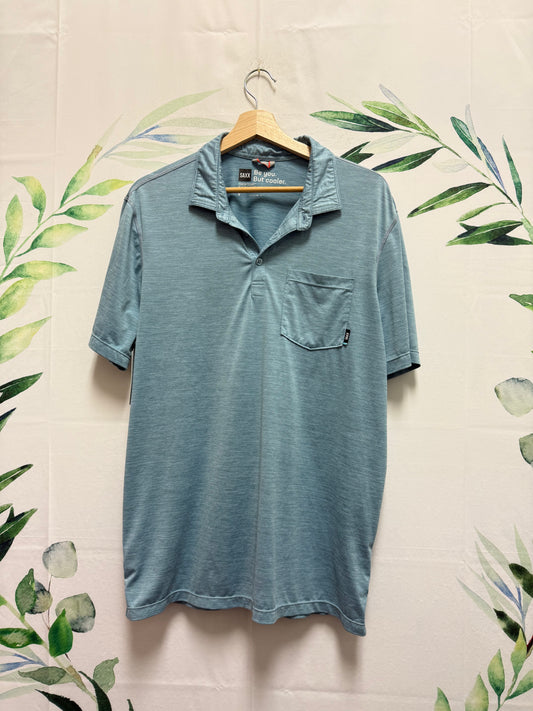 Saxx Collared Tee (M)