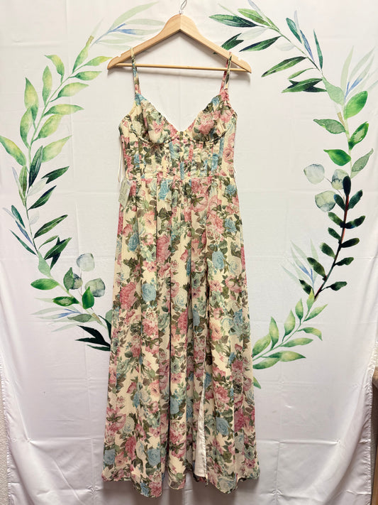 Dress Forum Corset Side Slit Dress (M)