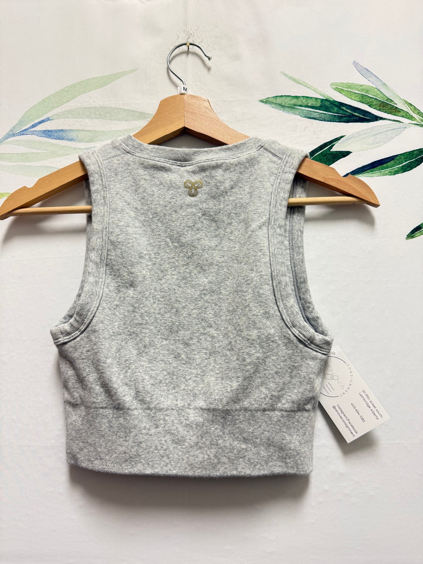 Aritzia Golden CottonMelt Soothe Tank (M)