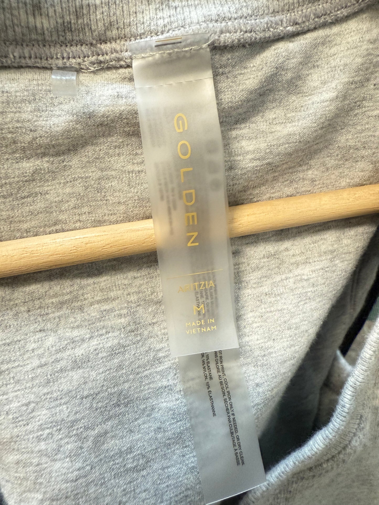 Aritzia Golden CottonMelt Soothe Tank (M)