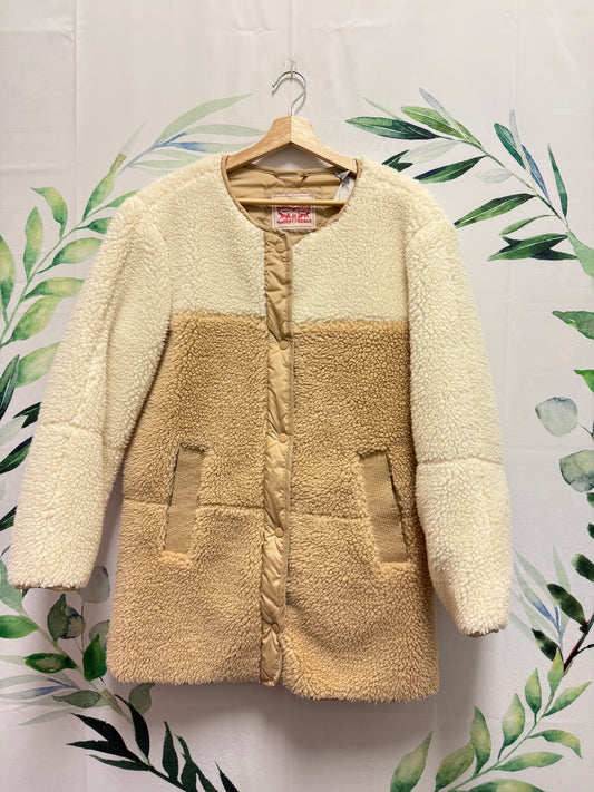 Levi Oversized Sherpa Jacket (S)