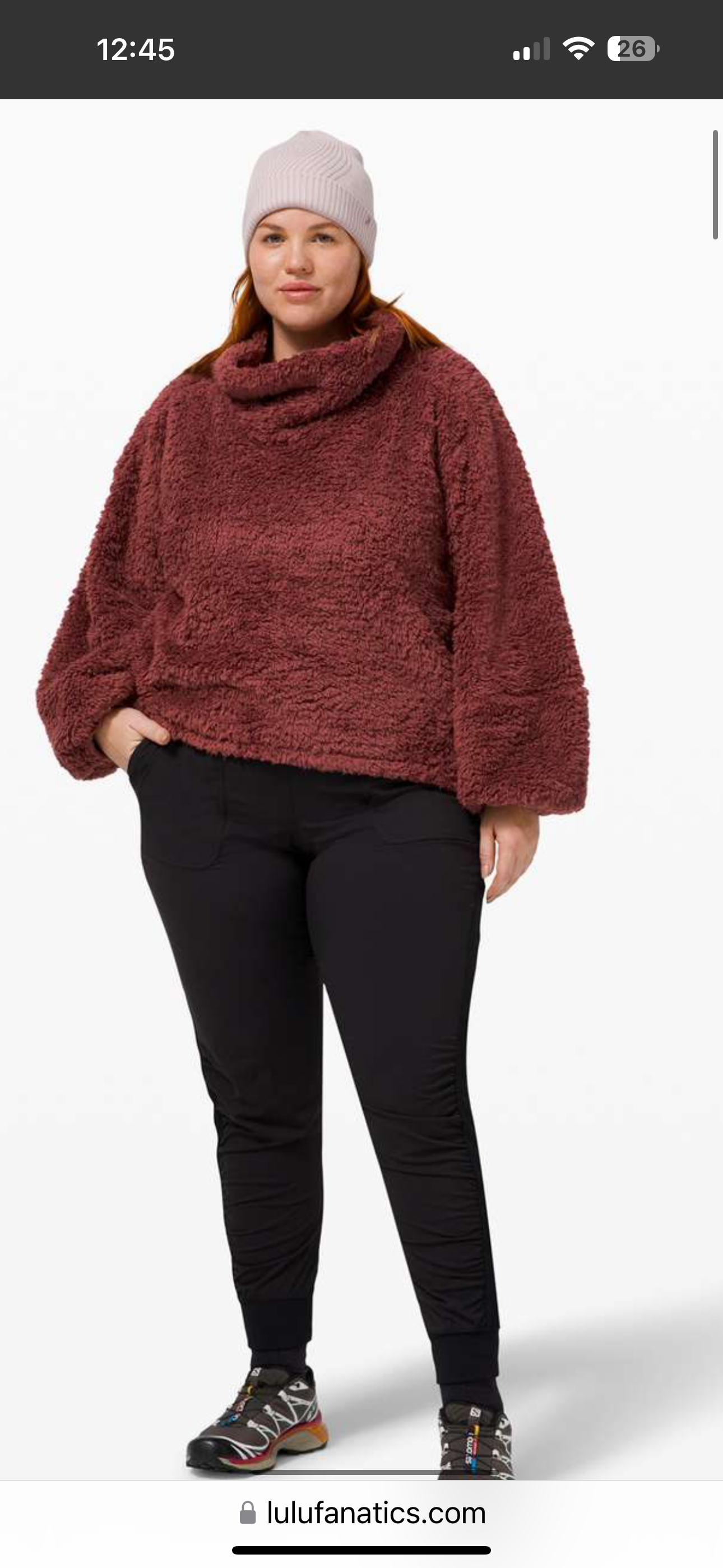 Lululemon Warm Restore Sherpa (M/L)