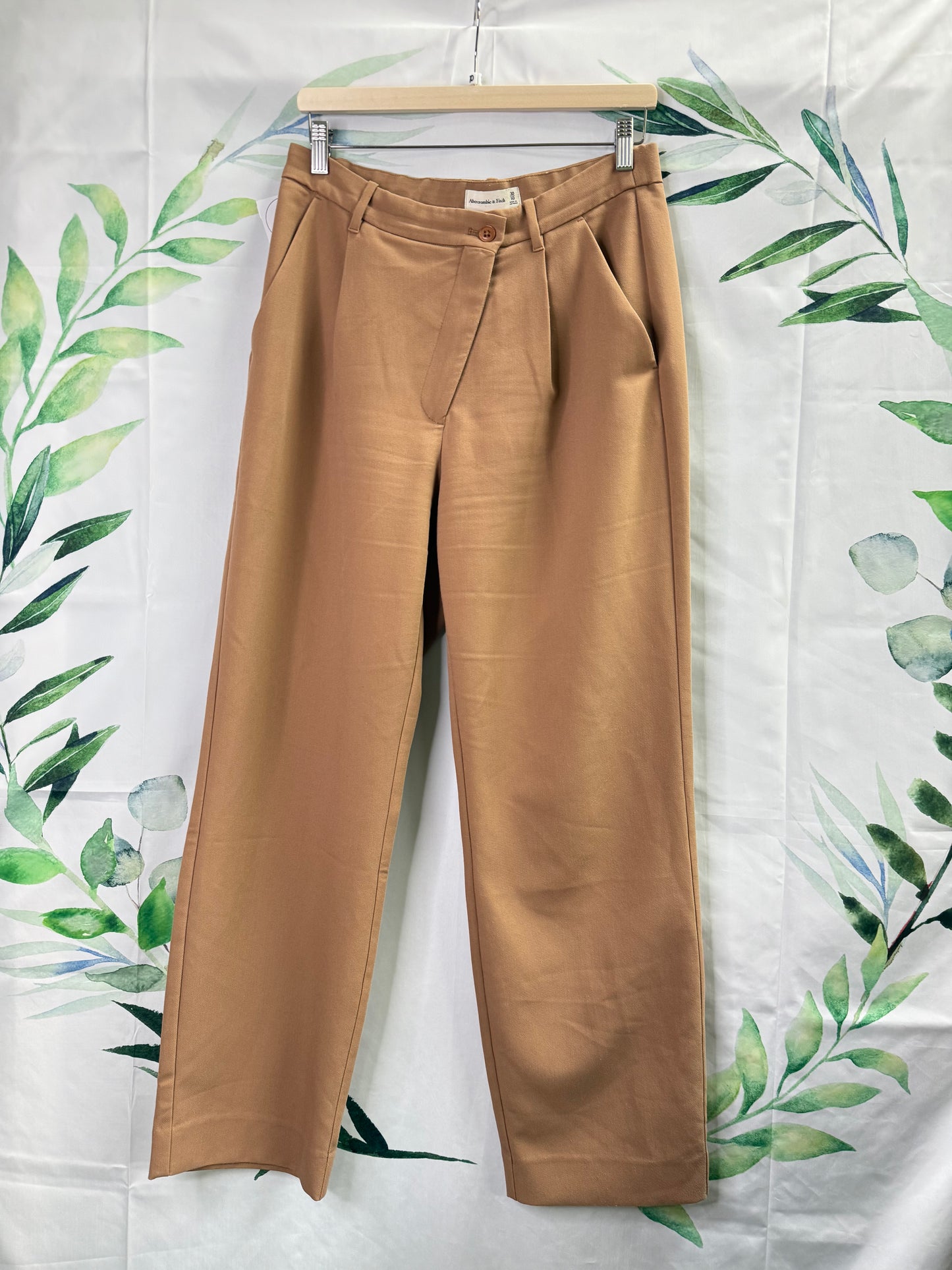 Abercrombie Cross Waist Straight Tailored Trouser 30” (30)