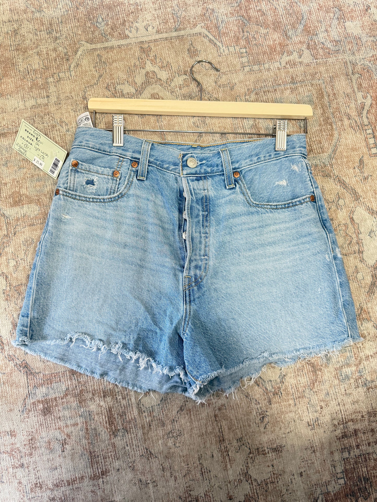 Levi’s Ribcage HR Shorts (29)