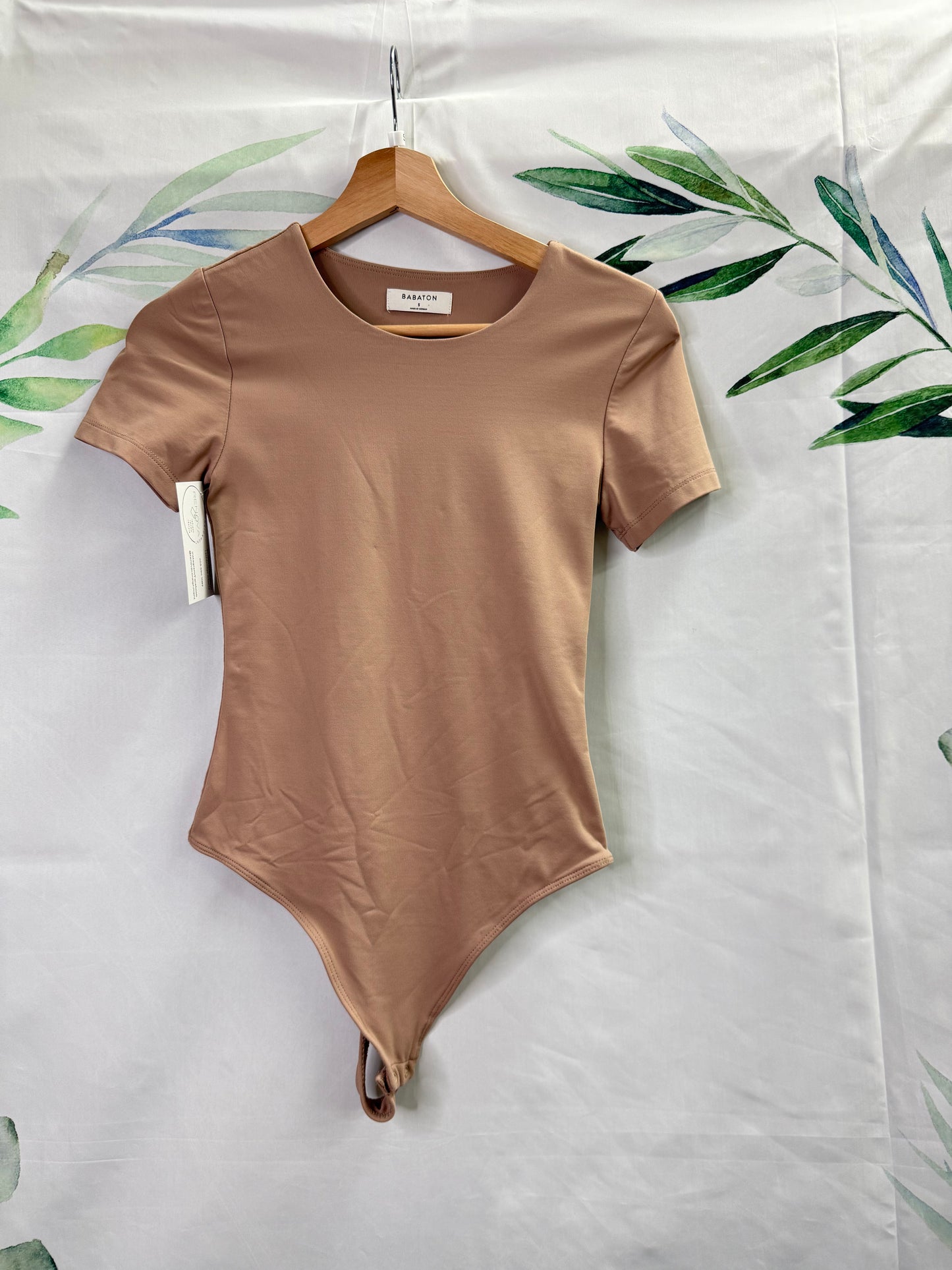 Aritzia Babaton Contour Crewneck Bodysuit (S)