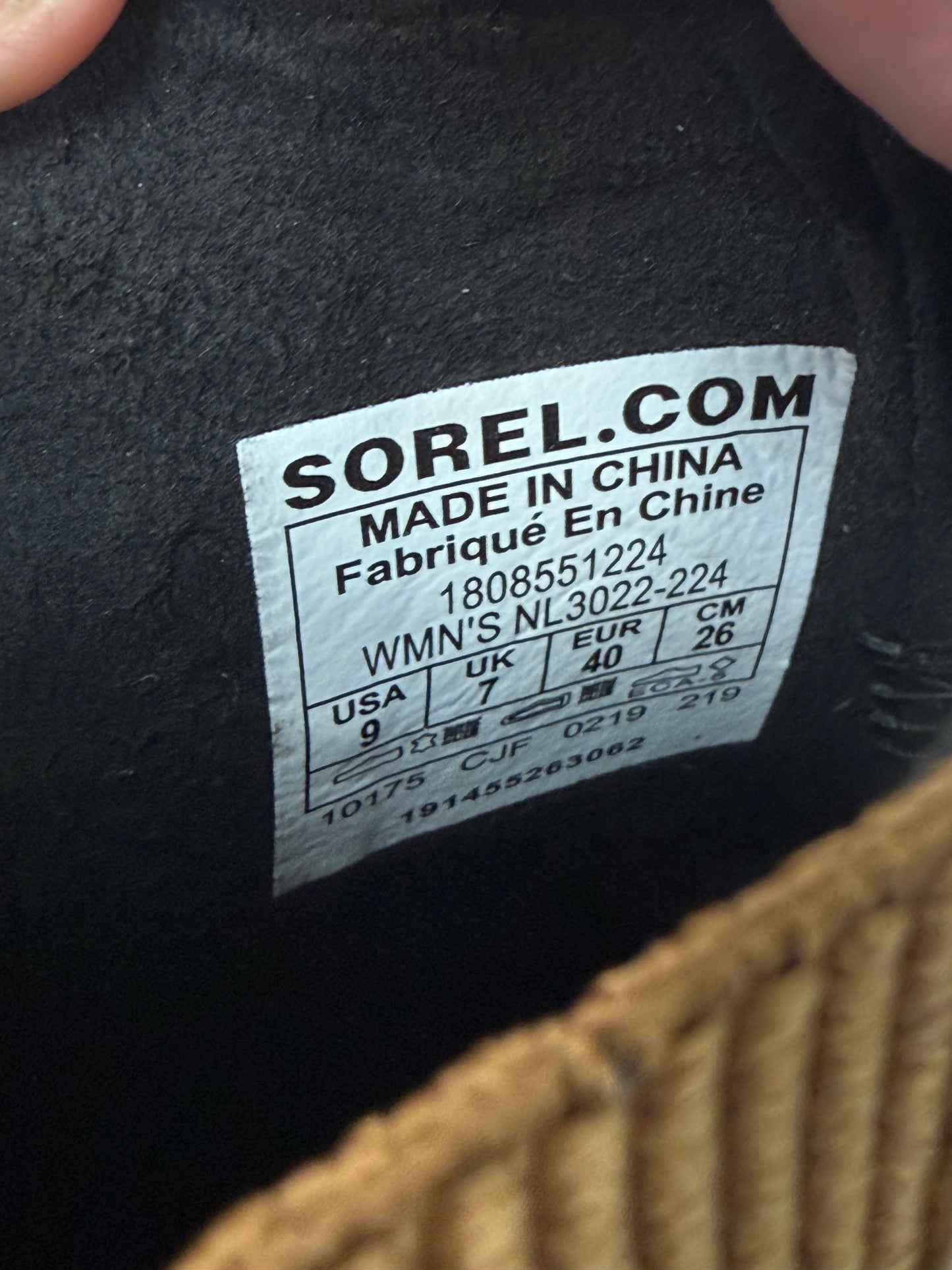Sorel Joan Wedge Boots (Womens 9)