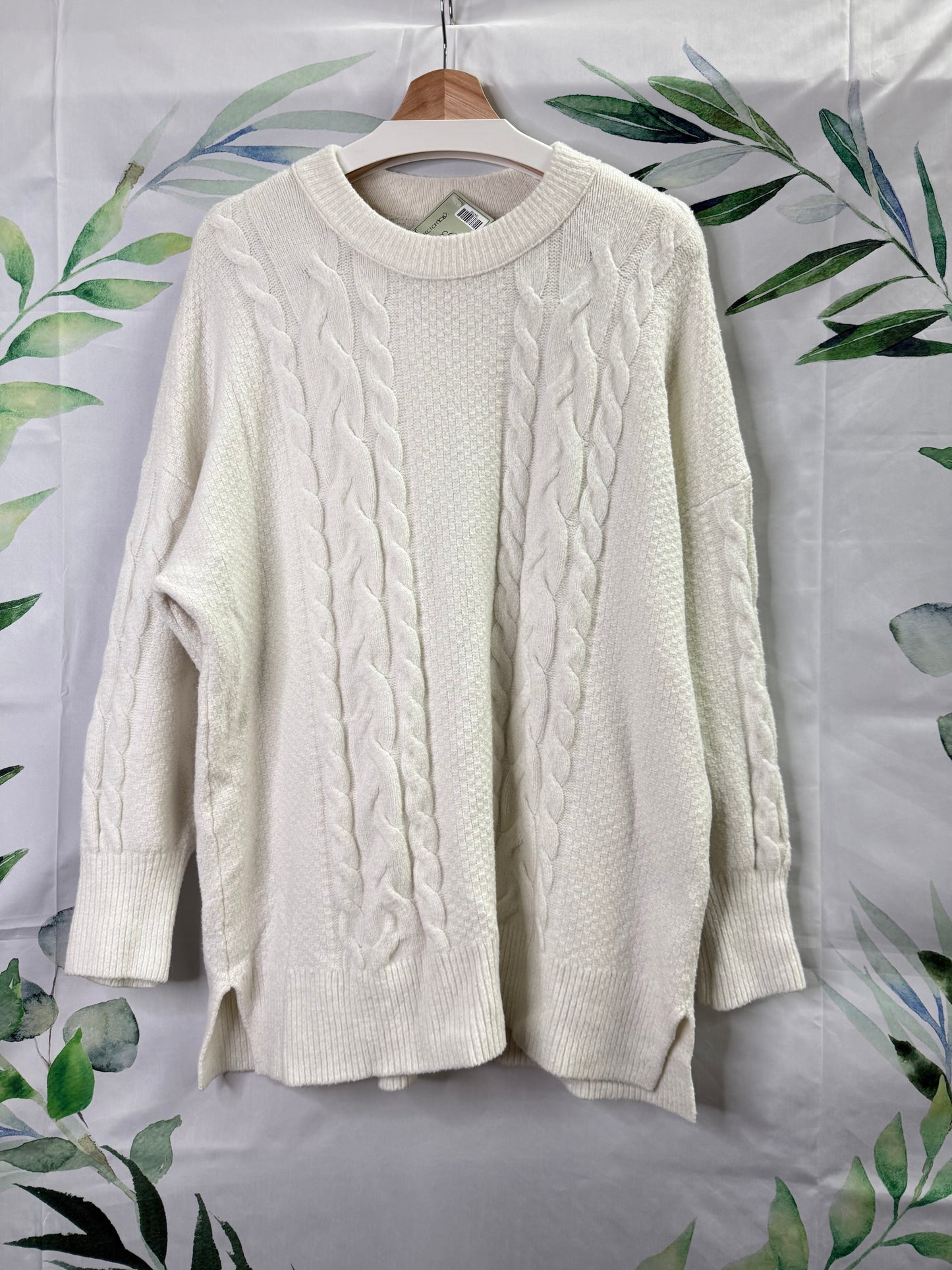 Abercrombie Cable Knit Sweater (XL)