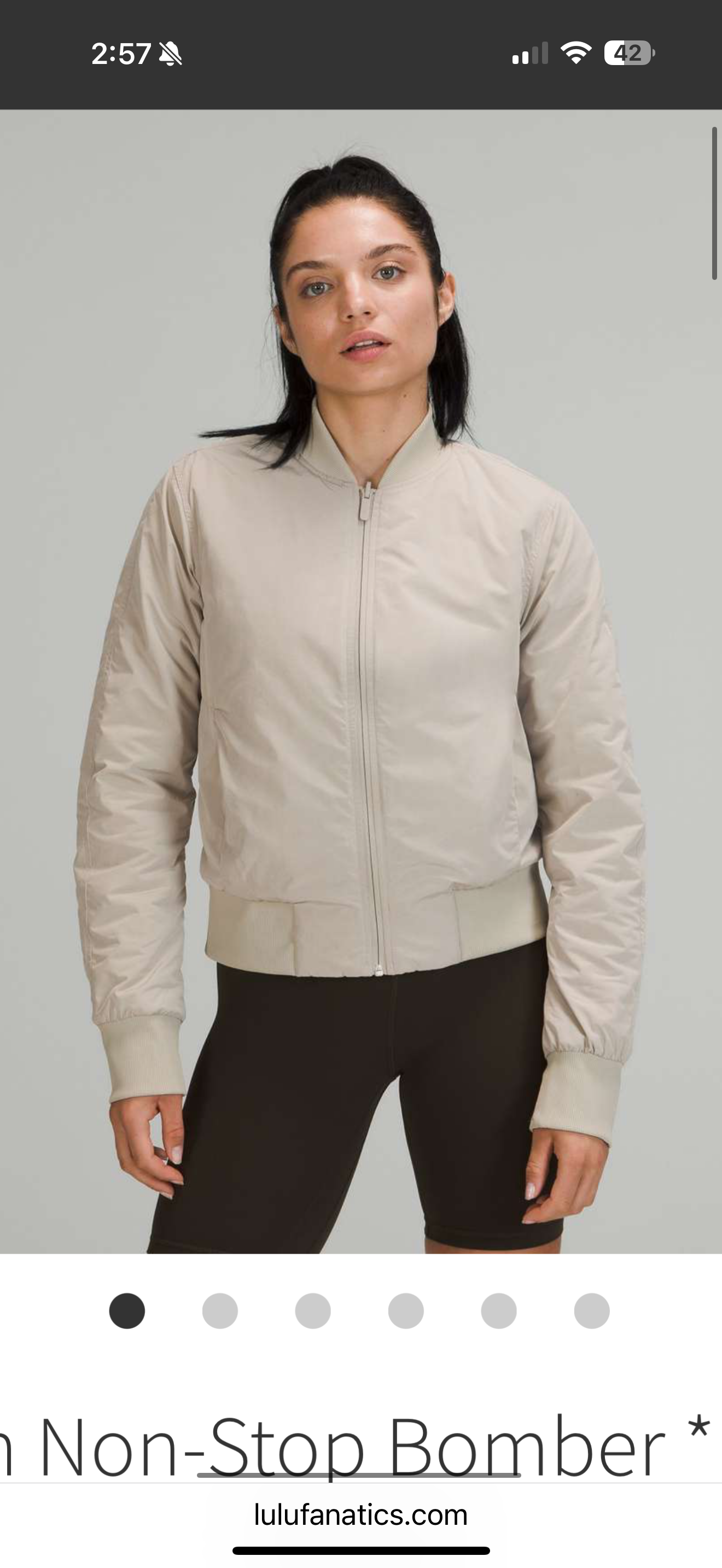 Lululemon Non Stop Reversible Bomber (6)